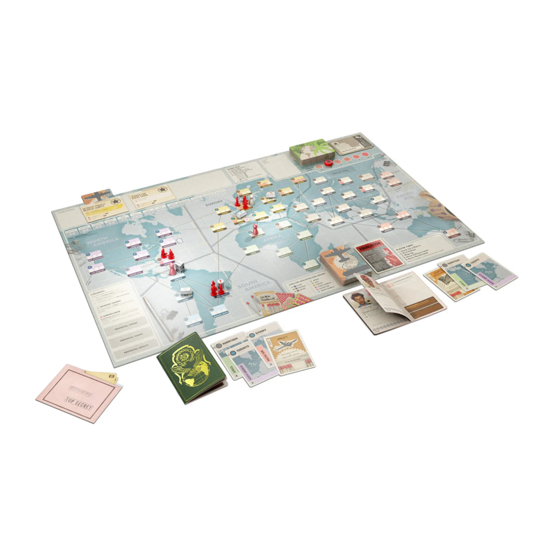 Pandemic Legacy Season 0 Cold War Espionage Board Game