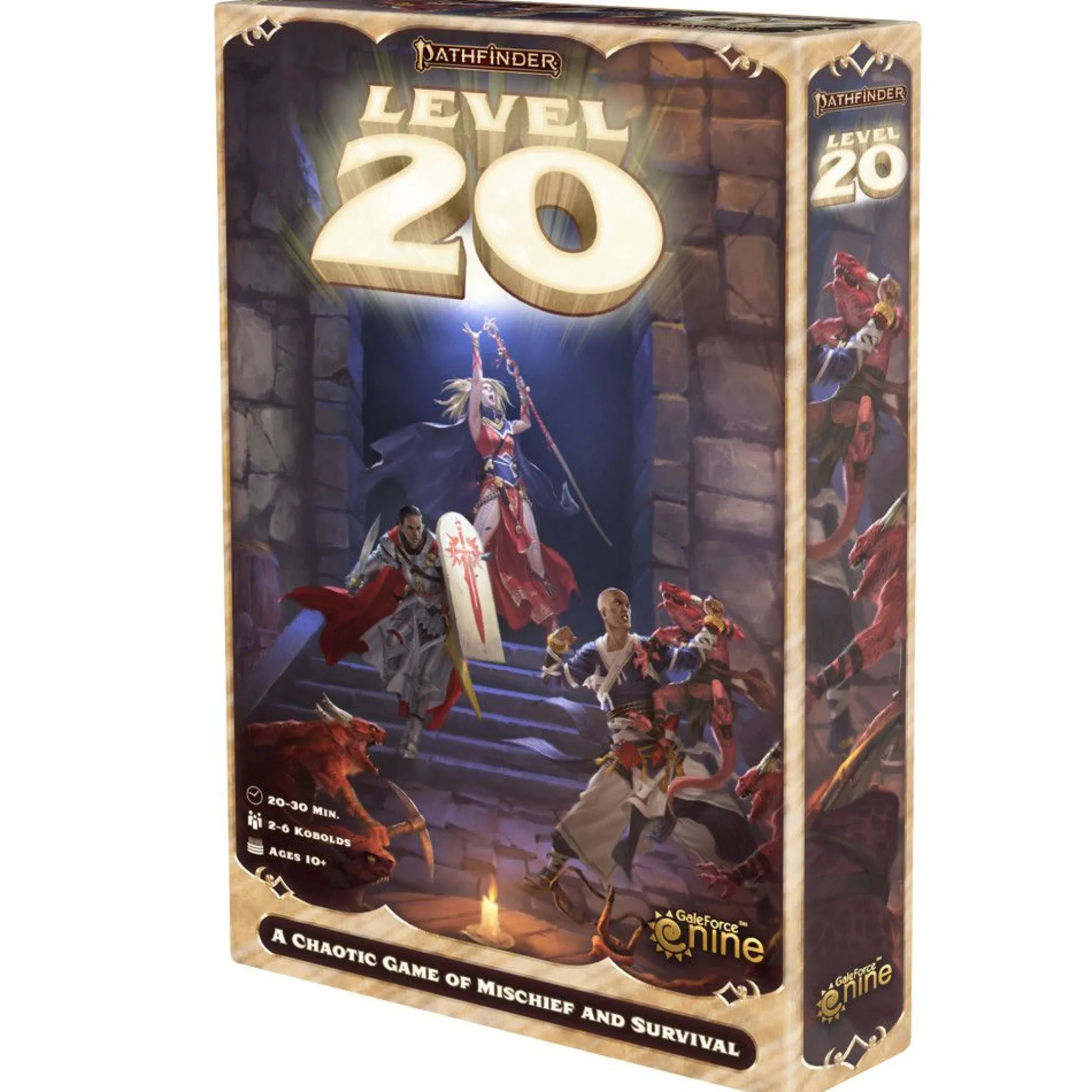 Pathfinder: Level 20 Kobold Survival Strategy Board Game