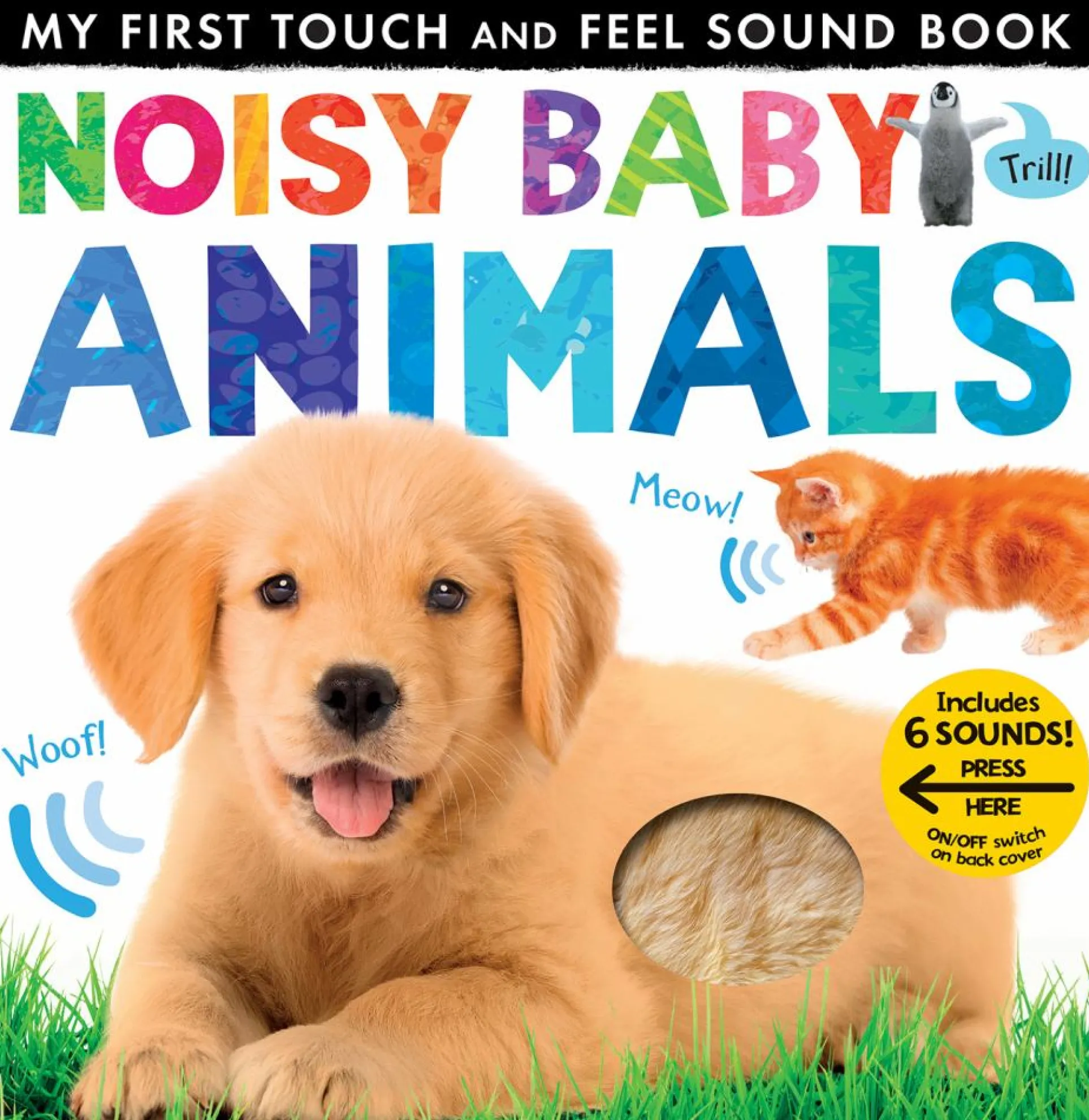 Patricia Hegarty's NOISY BABY ANIMALS Interactive Board Book