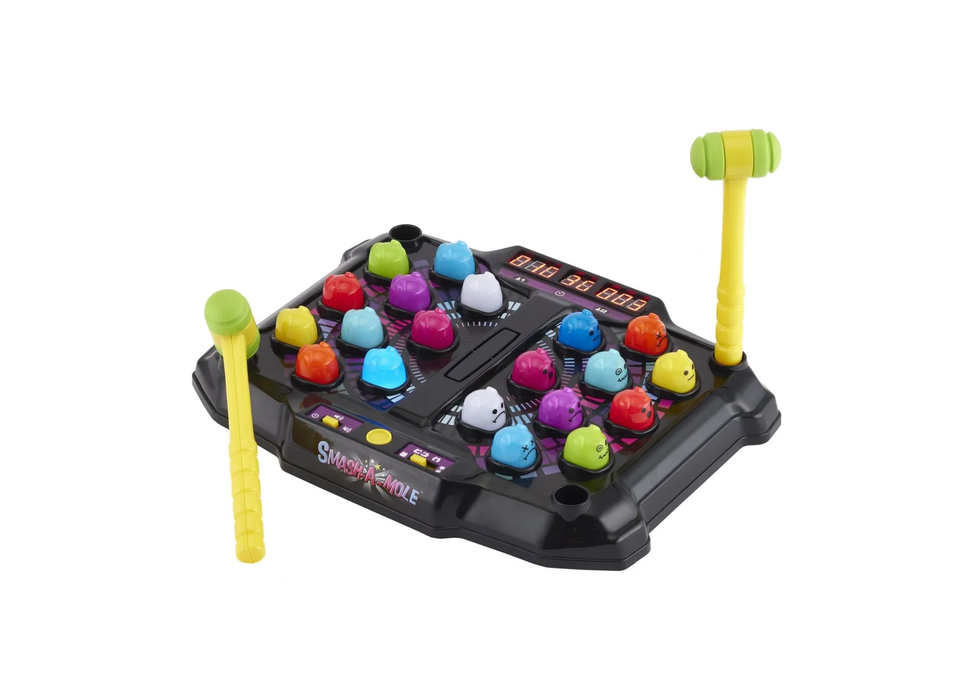 Pavilion Electronic Arcade Smash-a-Mole Game with Multiplayer Fun