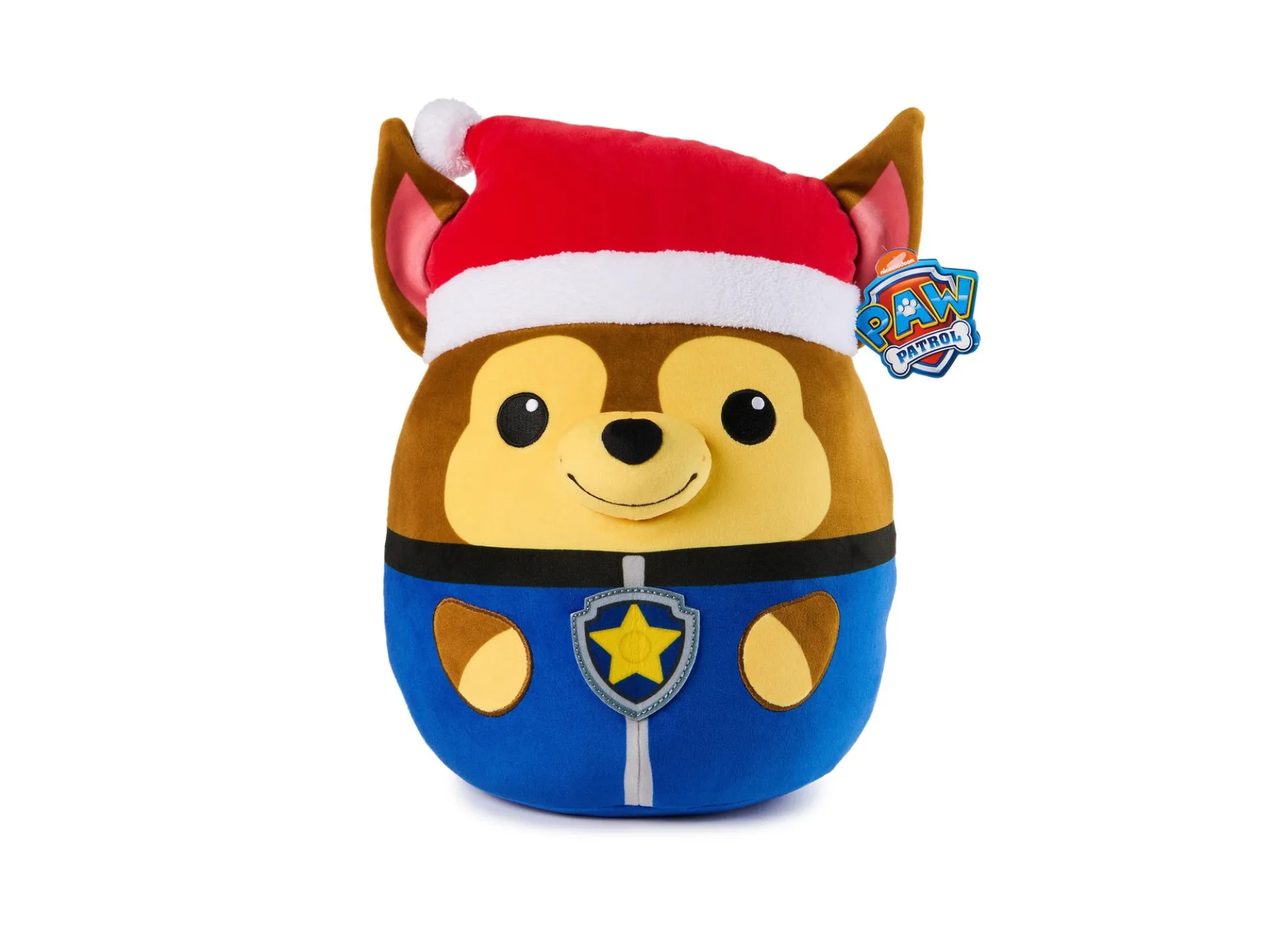 Paw Patrol 12 inch Winter Holiday Chase Squish Plush