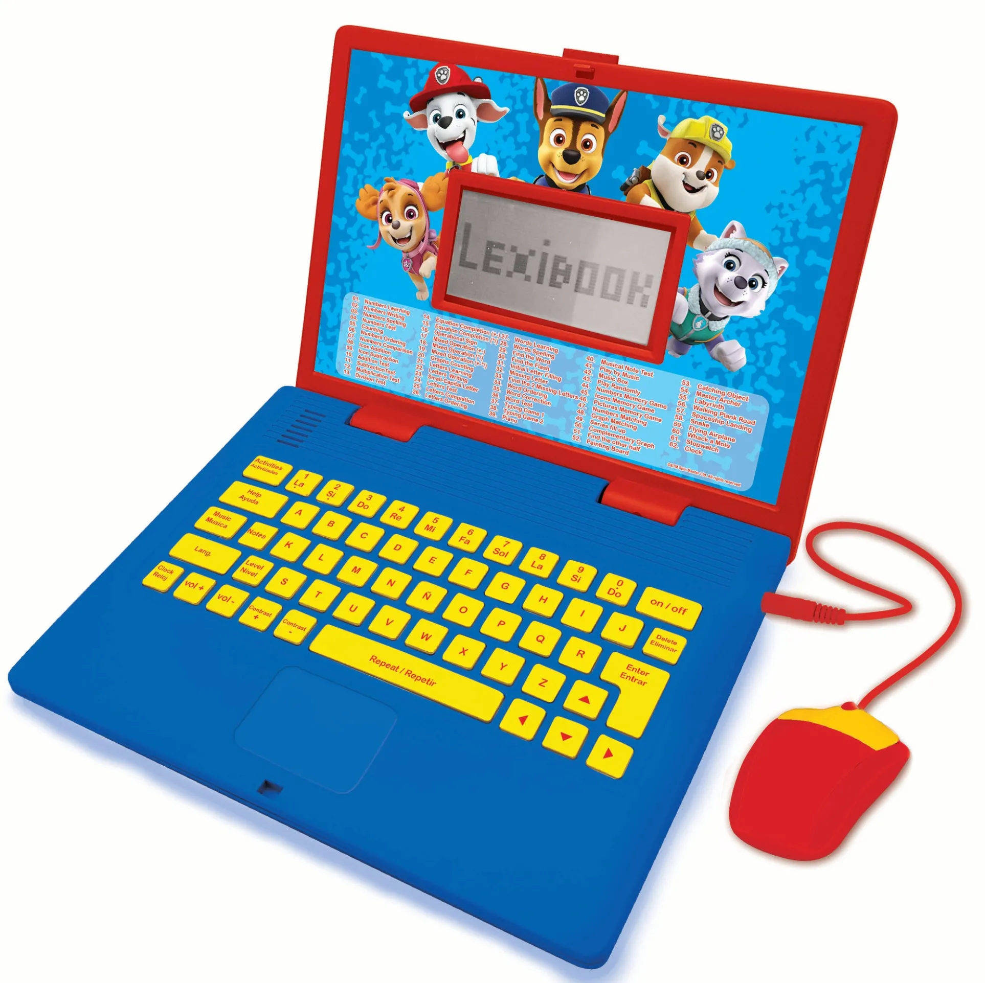 Paw Patrol Educational Laptop with Dual-Language Learning System