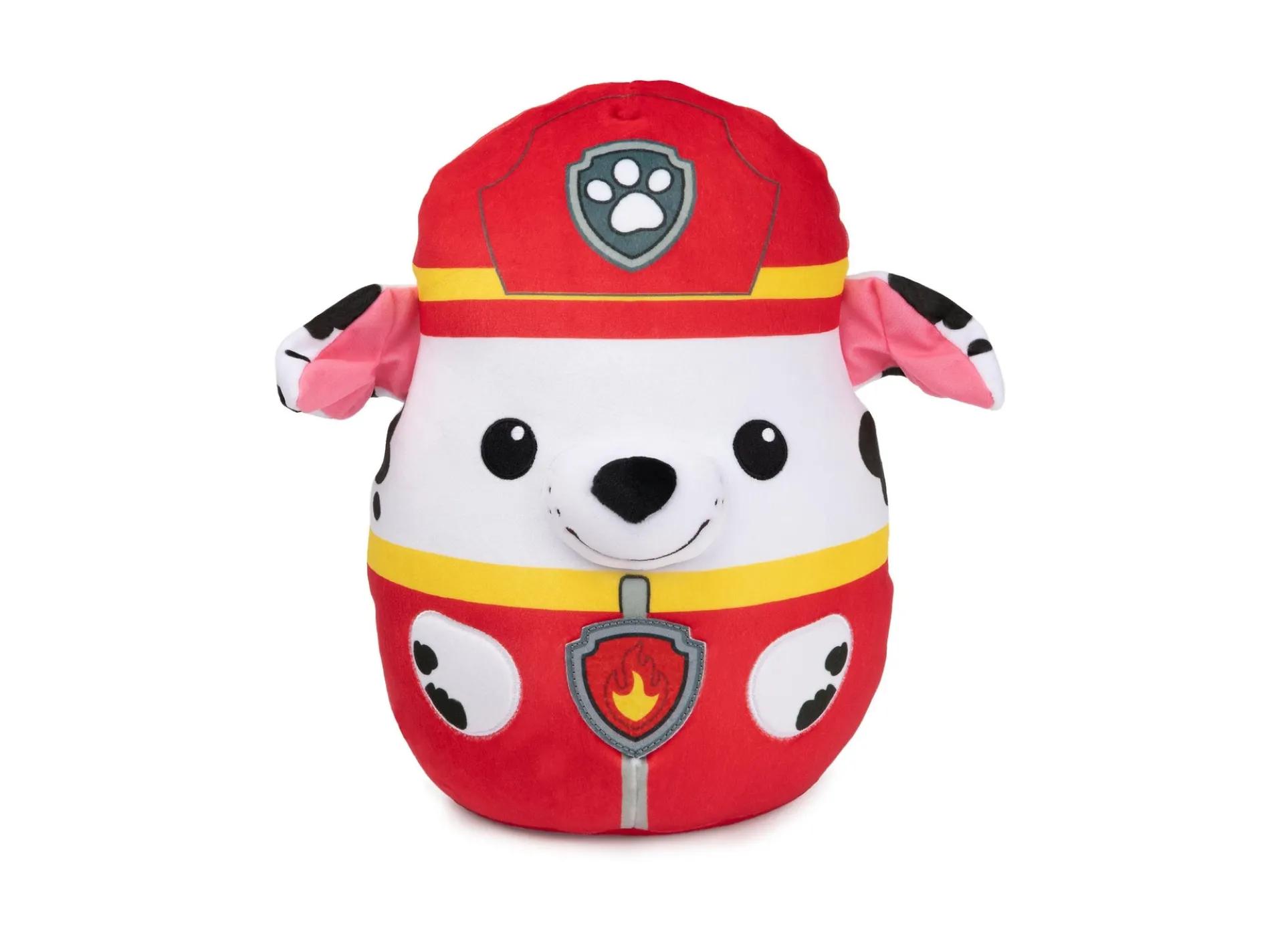 Paw Patrol 8-inch Marshall Squish Plush, Firefighter Uniform Stuffed Toy
