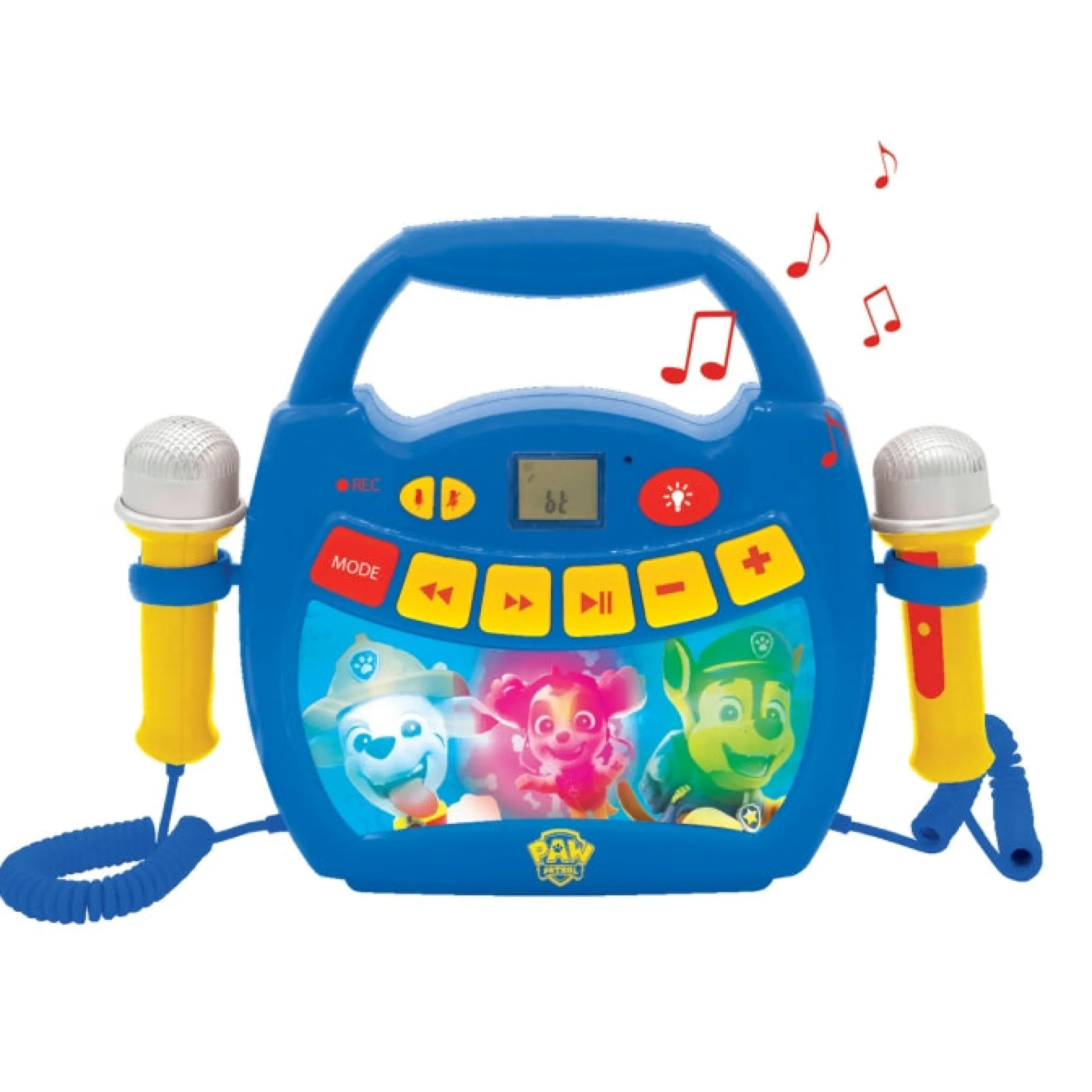 Paw Patrol Lighted Bluetooth Karaoke Speaker with Voice Effects