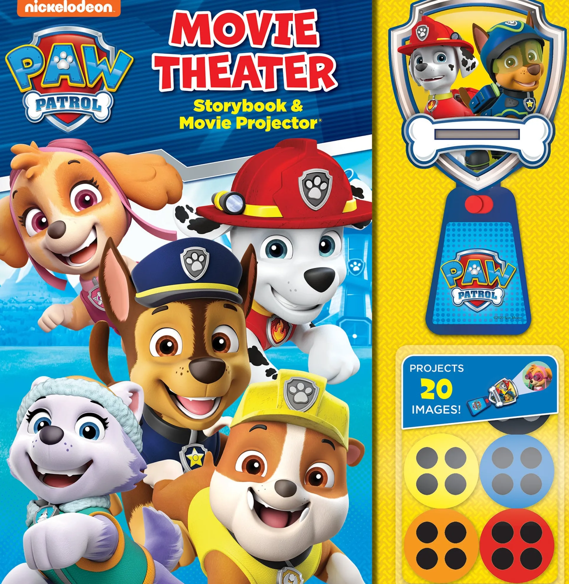 PAW Patrol Movie Theater Storybook and Projector Set