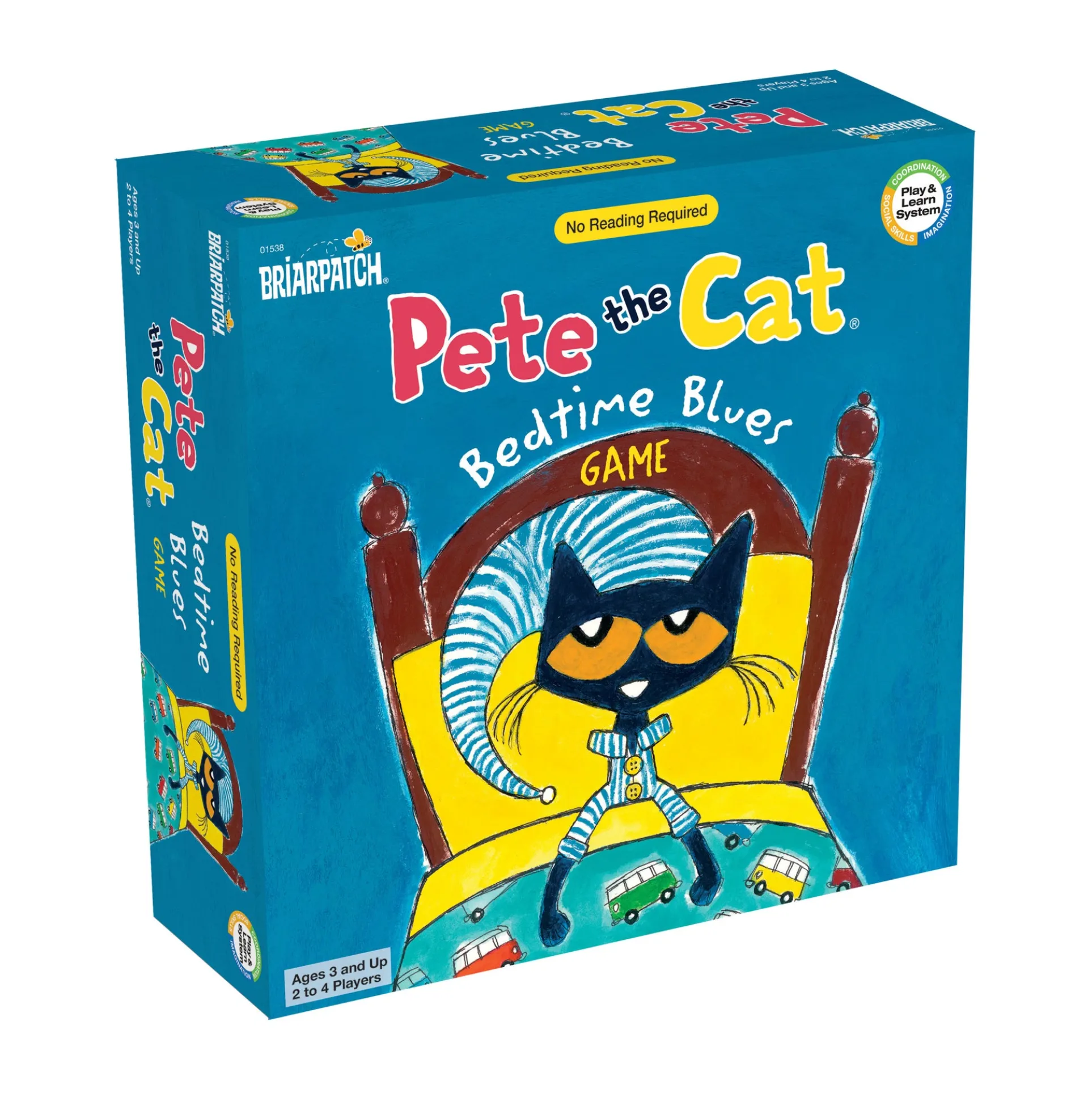 Pete the Cat Bedtime Blues Preschool Coordination Game