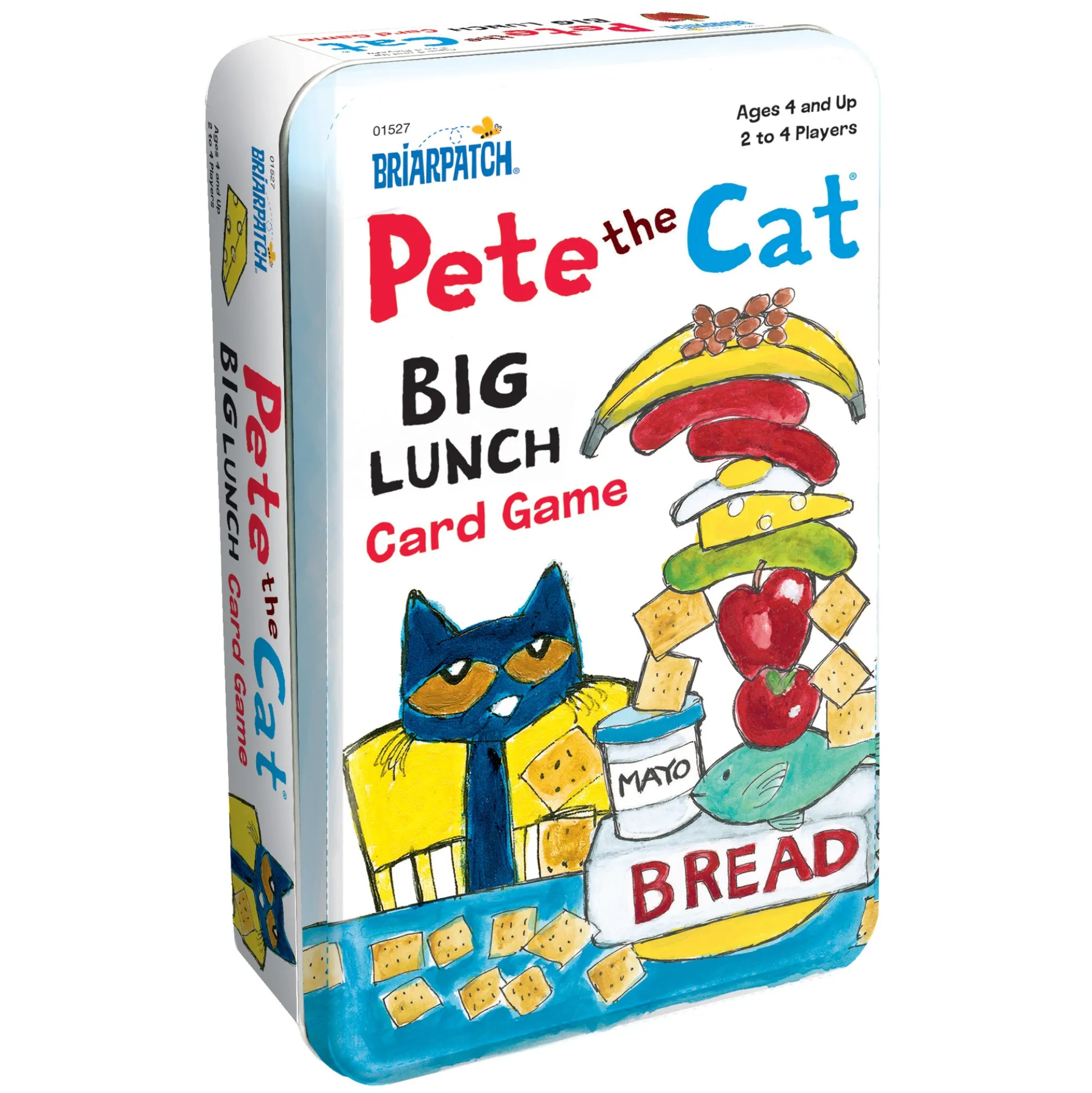 Pete the Cat Big Lunch Card Game Tin