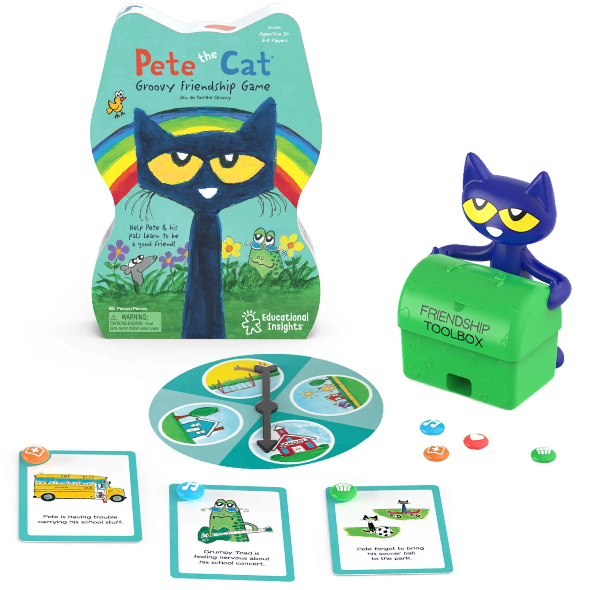 Pete the Cat Groovy Friendship Game by Educational Insights