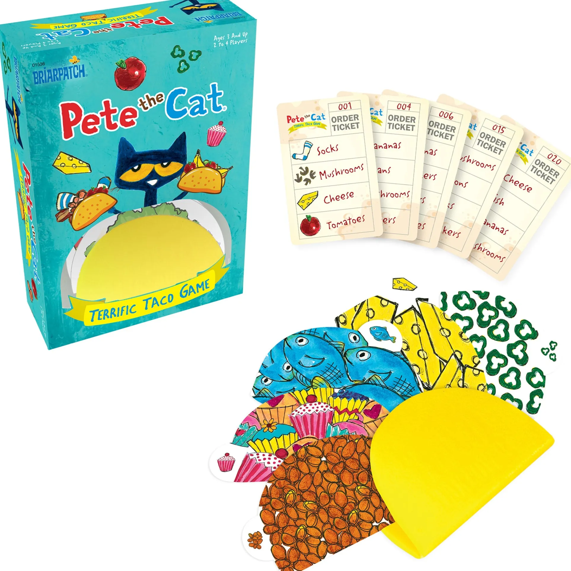 Pete the Cat Terrific Taco Board Game by Briarpatch