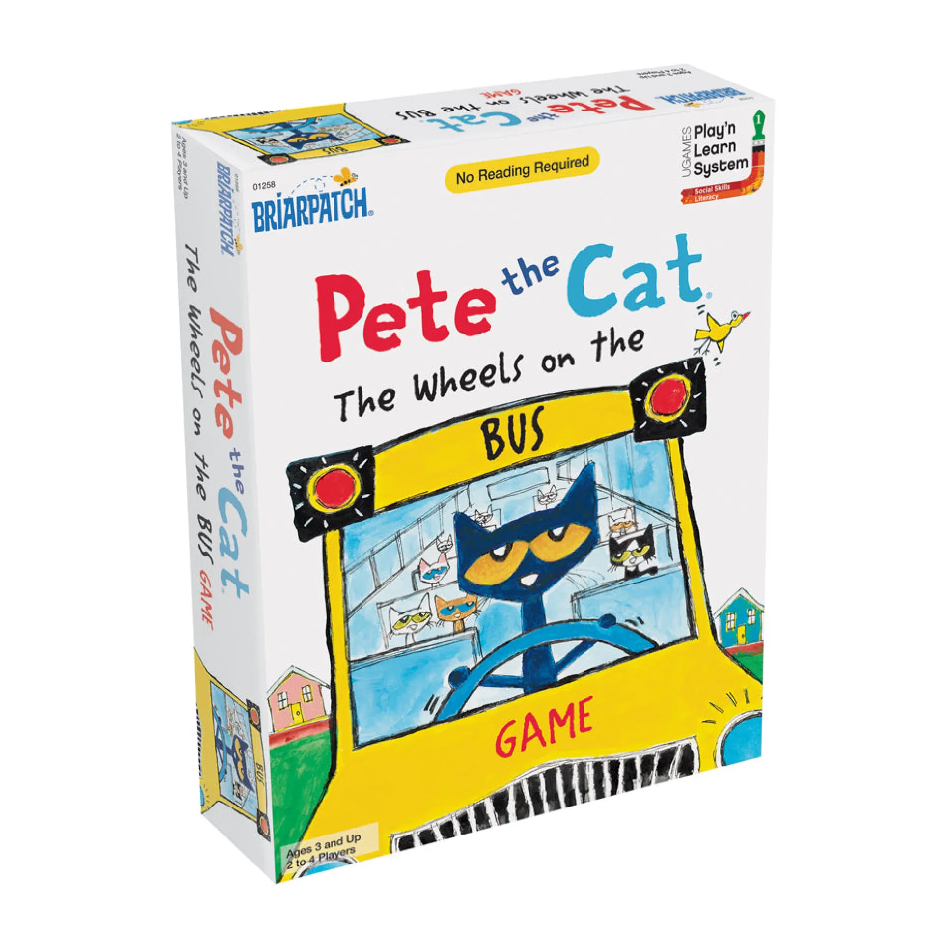 Pete the Cat Wheels on the Bus Board Game