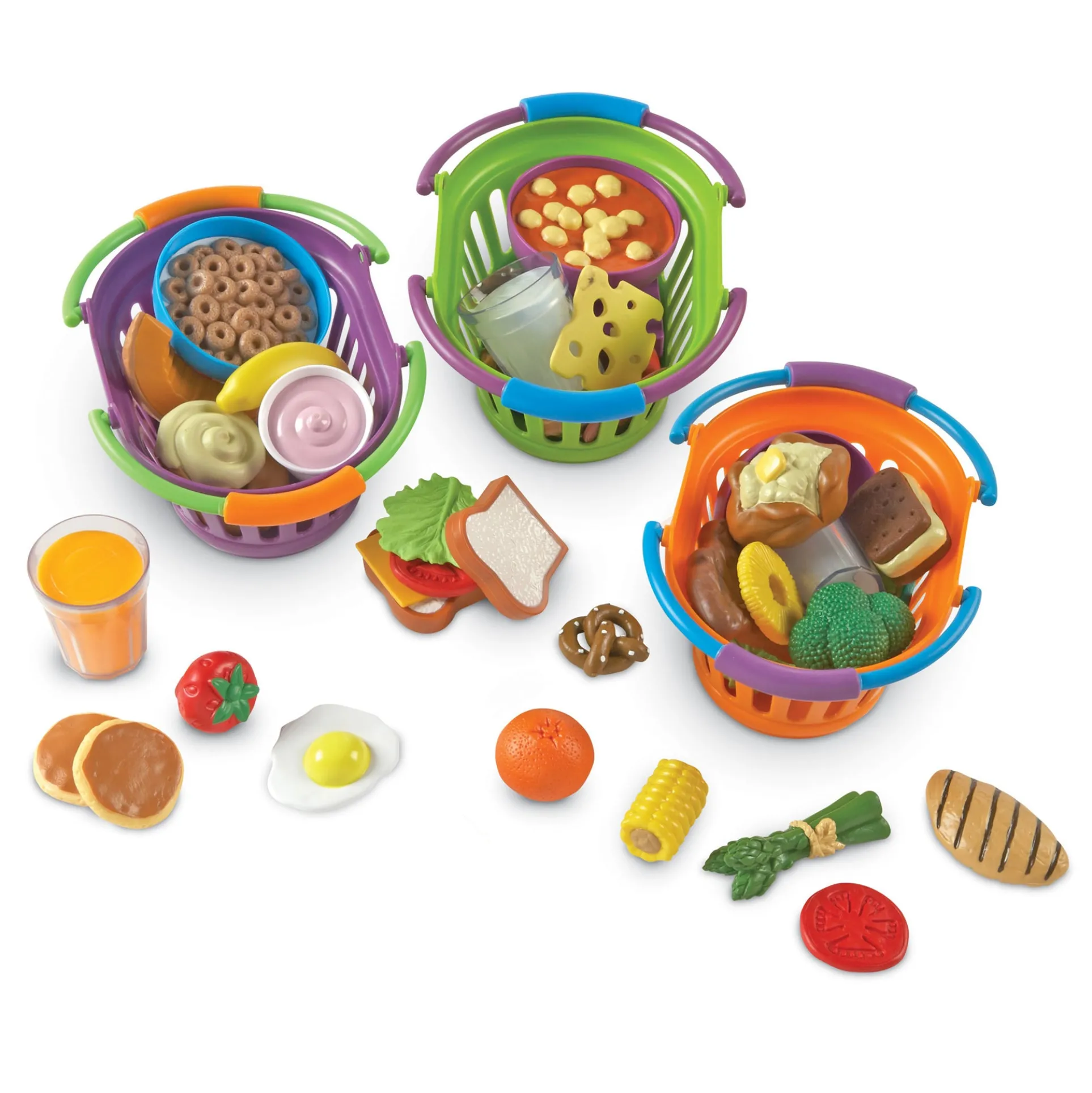 Learning Resources 50-Piece New Sprouts Meals Set - Durable Plastic