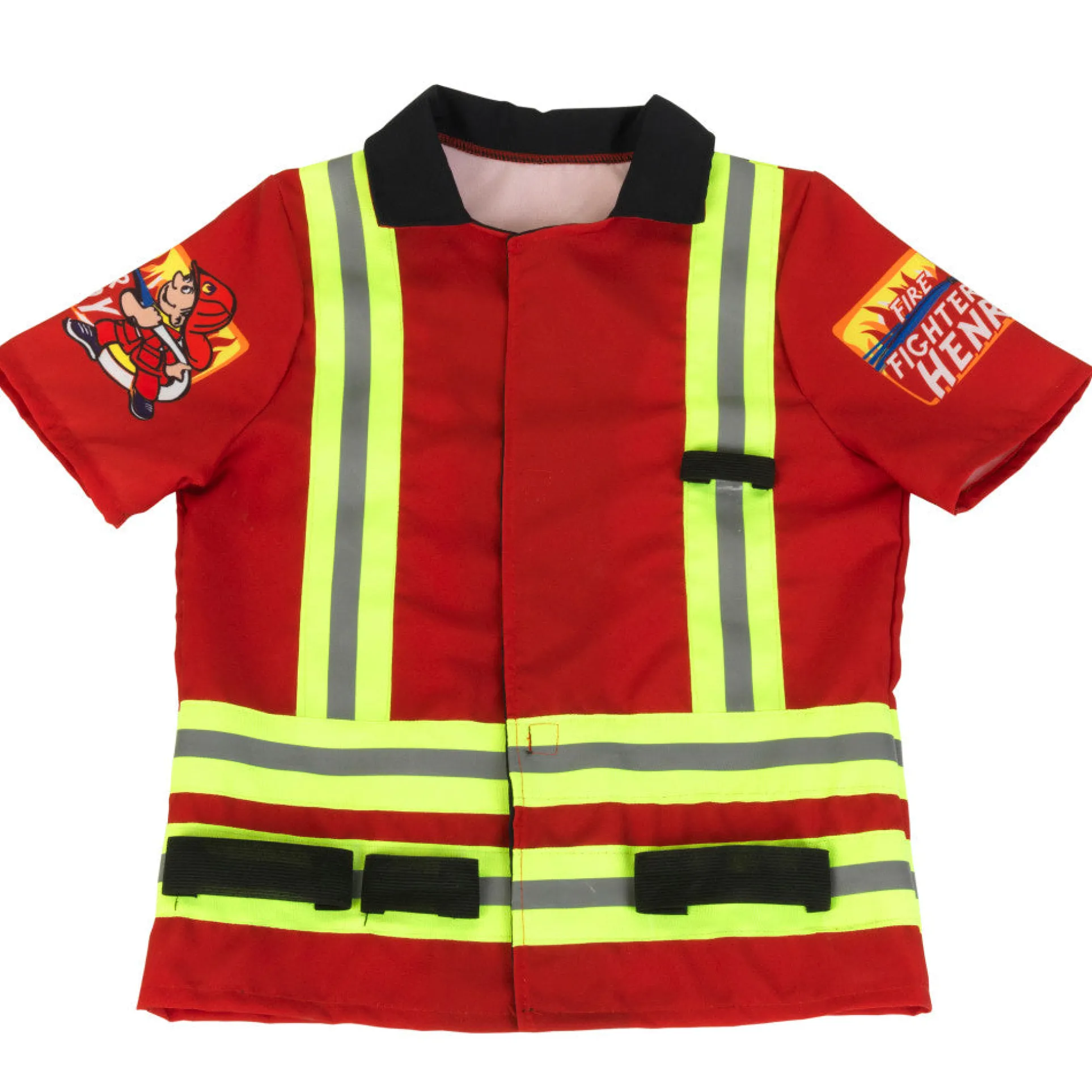 Klein 5-Piece PRO Firefighter Costume - Vibrant Red & Yellow - Kids Ages 3+