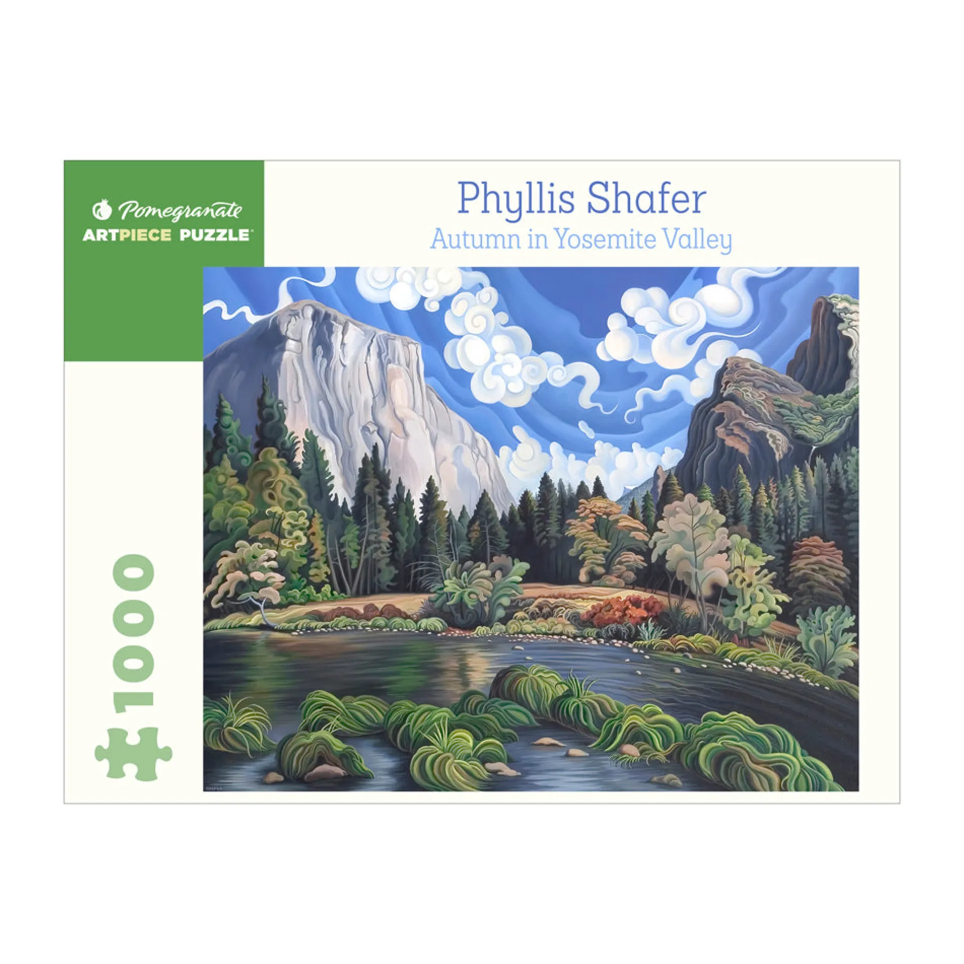 Phyllis Shafer Autumn in Yosemite Valley 1000-Piece Jigsaw Puzzle
