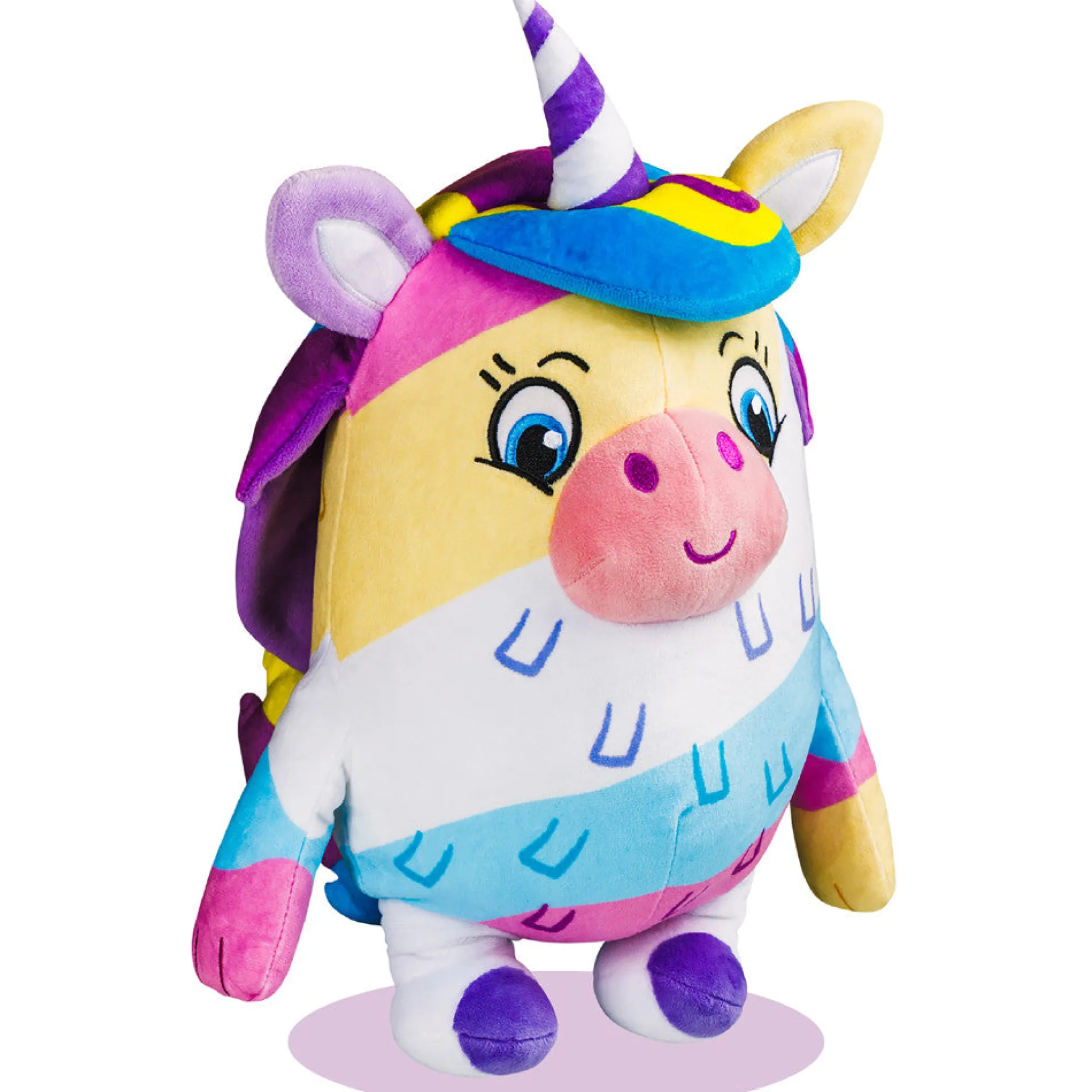 Pi√±ata Smashlings 12 inch Luna the Unicorn Plush Toy with Digital Game Code