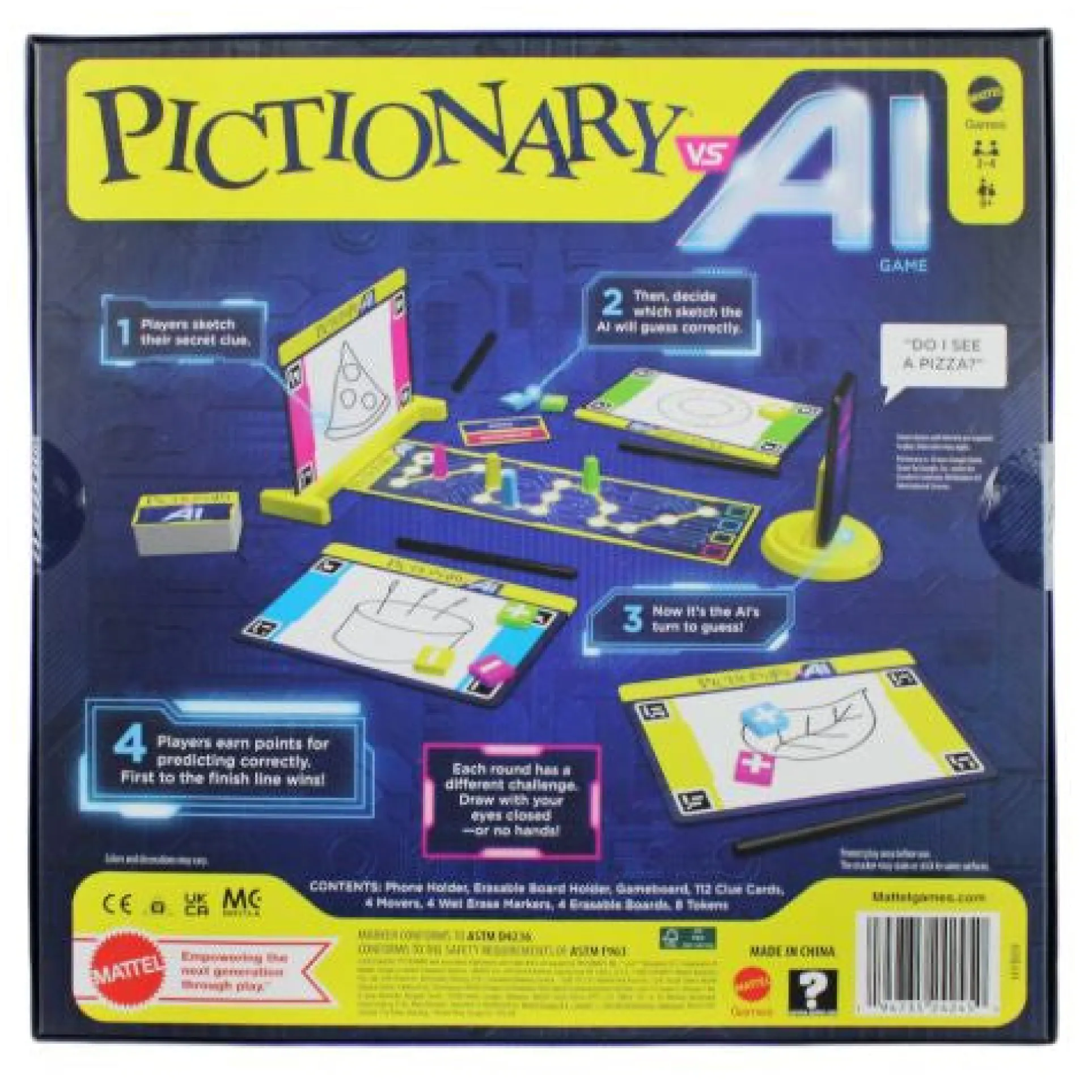 Pictionary vs AI Enhanced Edition Board Game
