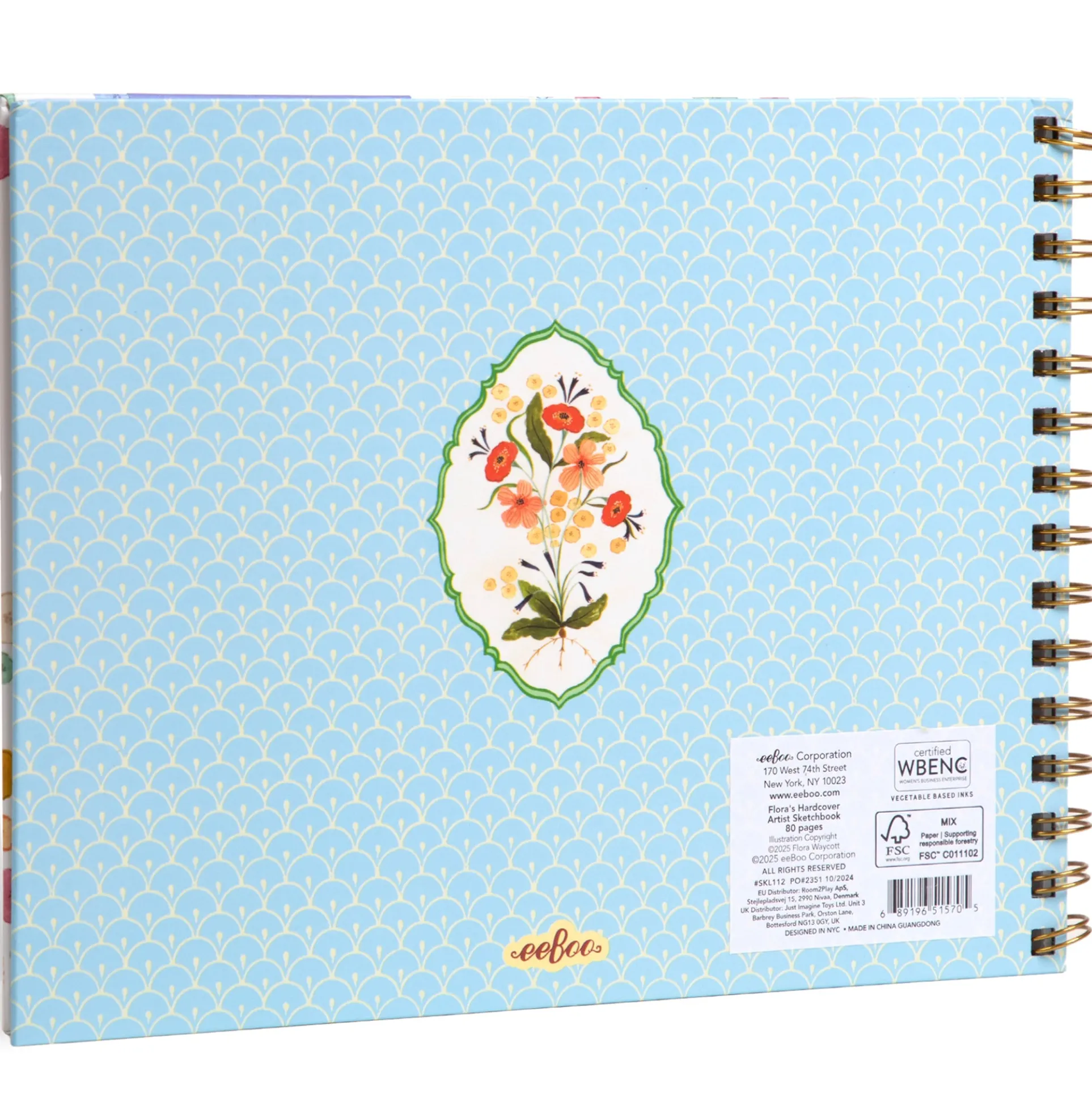 Piece&Love: Artist Sketchbook - Flora's