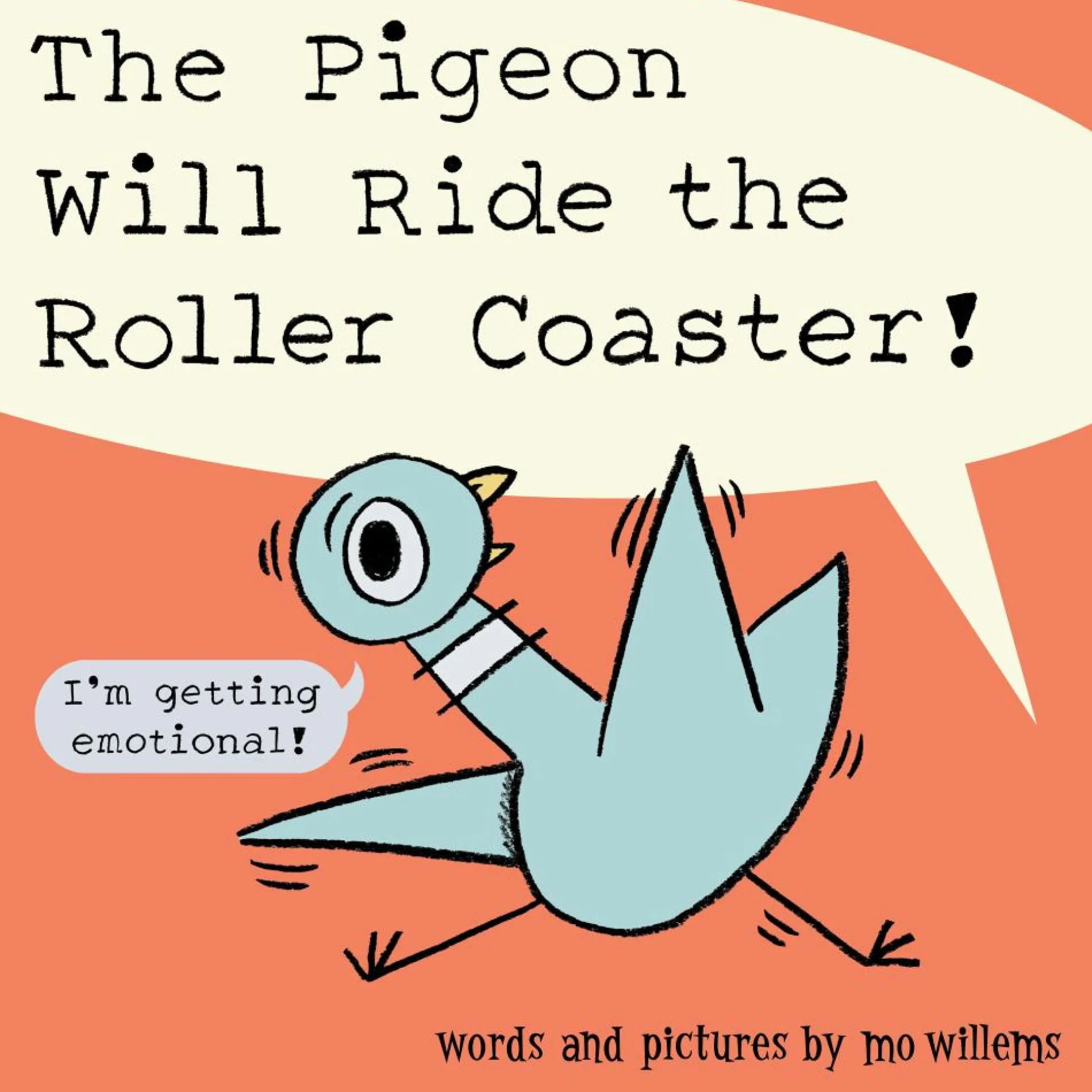 Pigeon Rides a Roller Coaster - Mo Willems Paperback Book