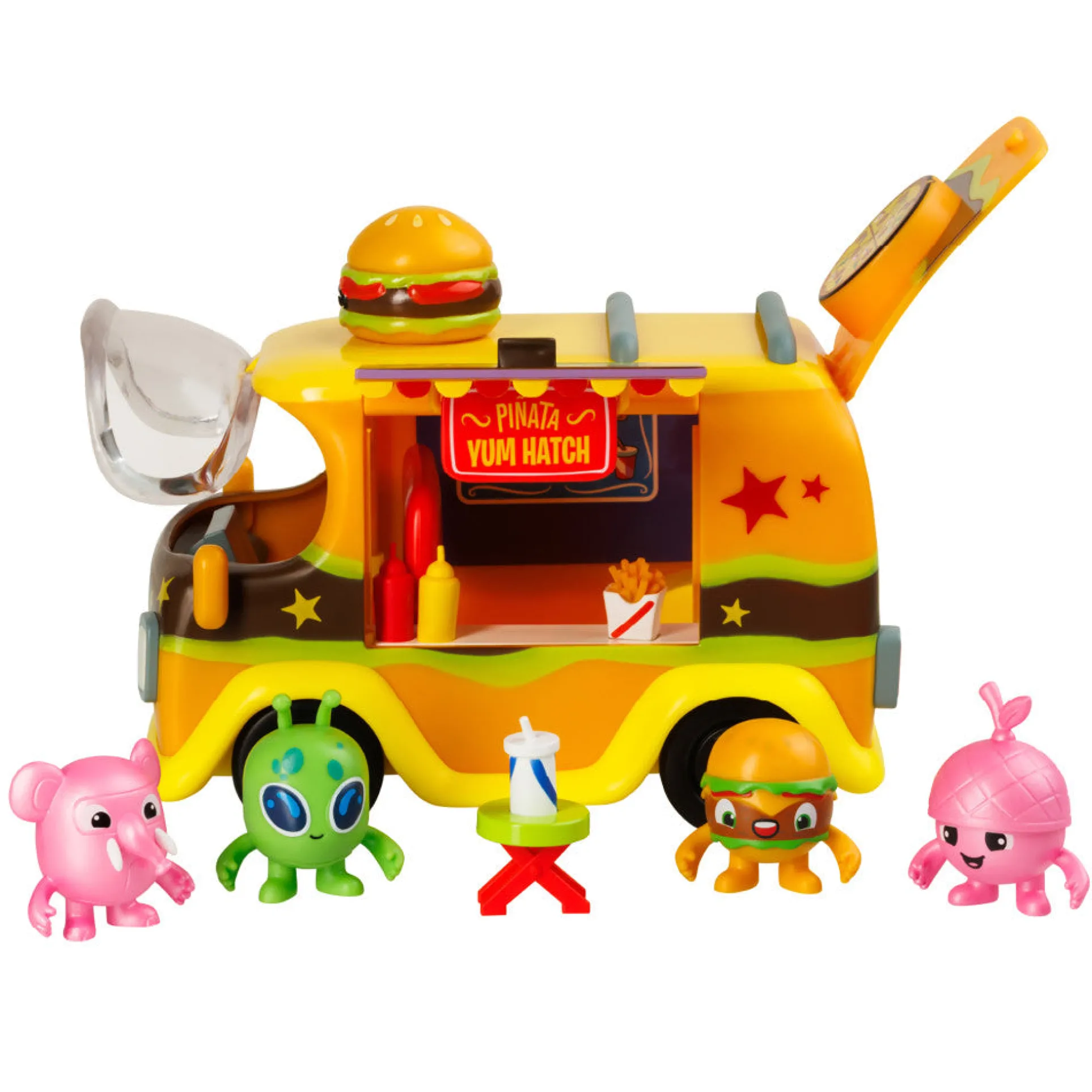 Pinata Smashlings: Yum Yum Truck Interactive Playset - Food Themed