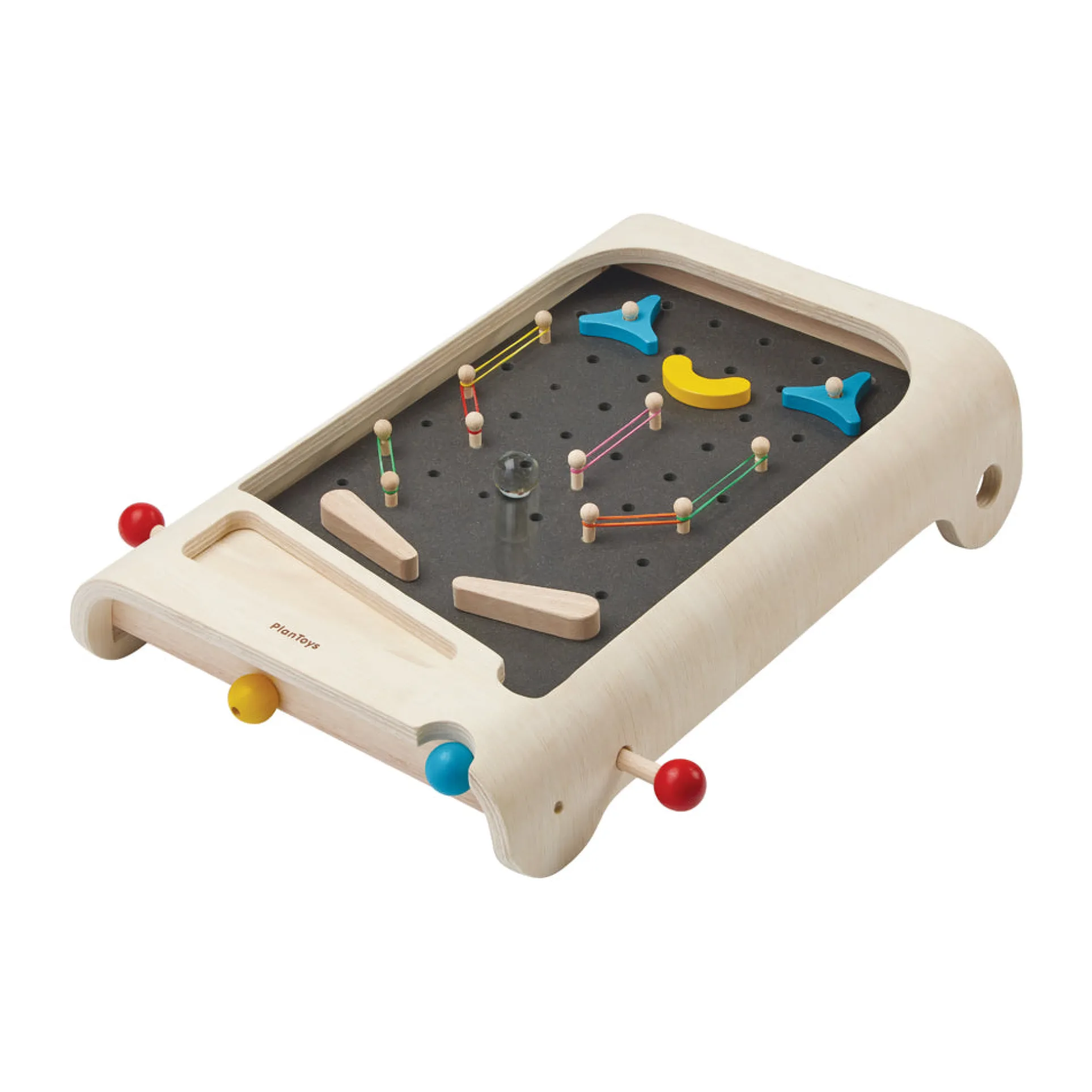 Plan Toys Classic Wooden Pinball Game Board