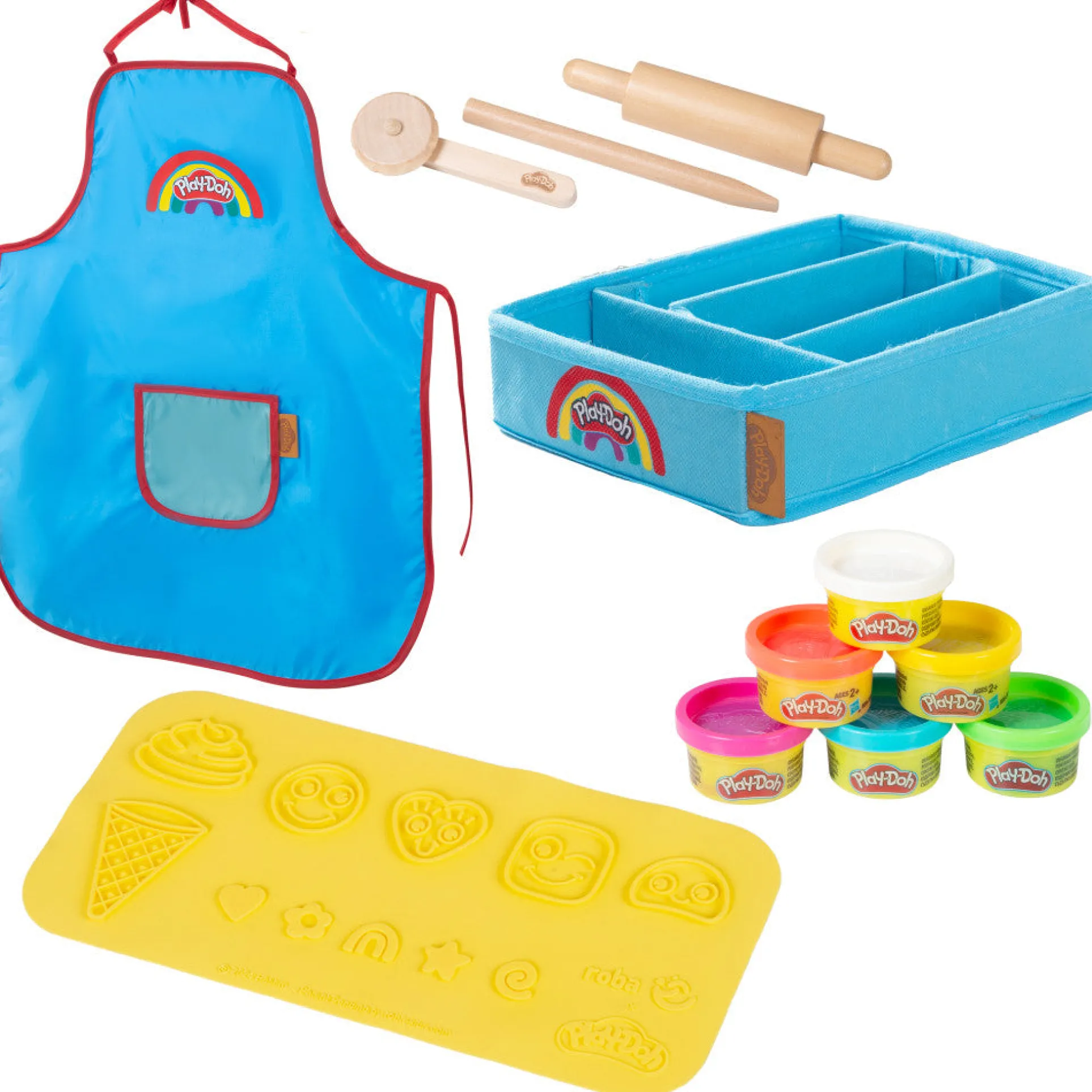 Play-Doh Creative Clay Art Playset - All-Inclusive Set with 6 Colors