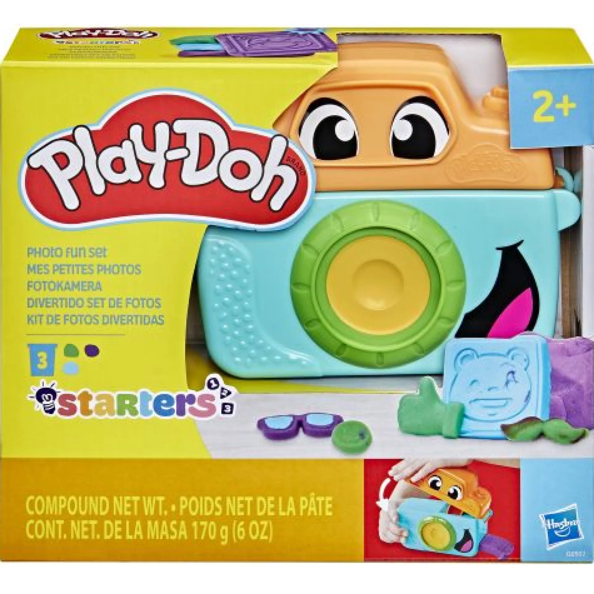 Play-Doh Photo Fun Animal Portrait Set with Pretend Camera