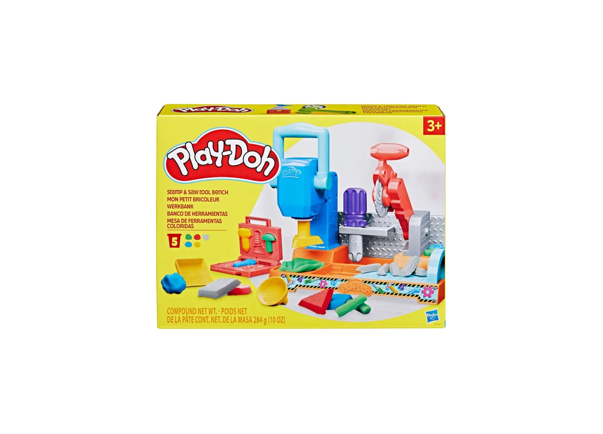 Play-Doh Stamp N Saw Tool Bench Creativity Set