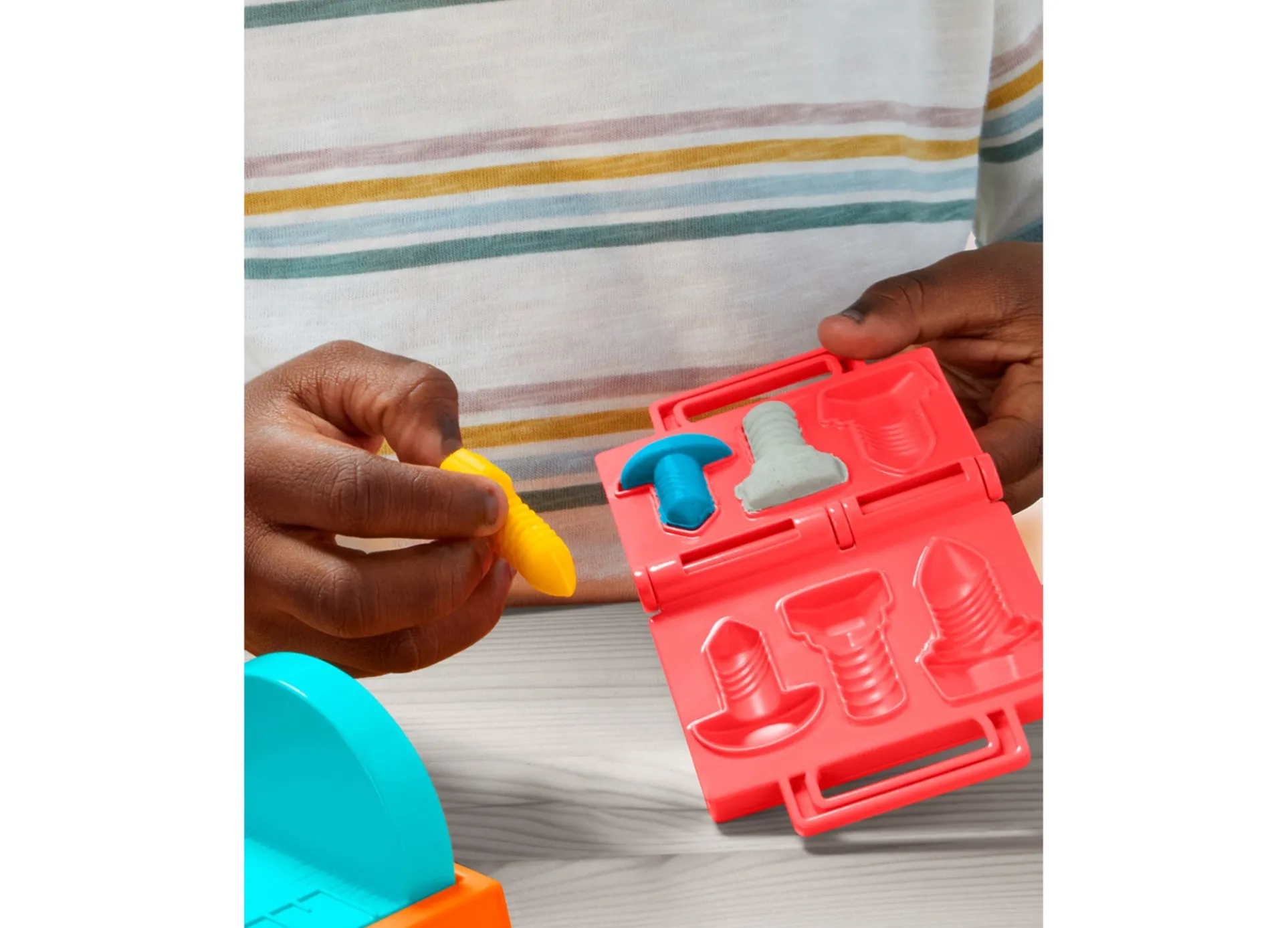 Play-Doh Stamp N Saw Tool Bench Creativity Set