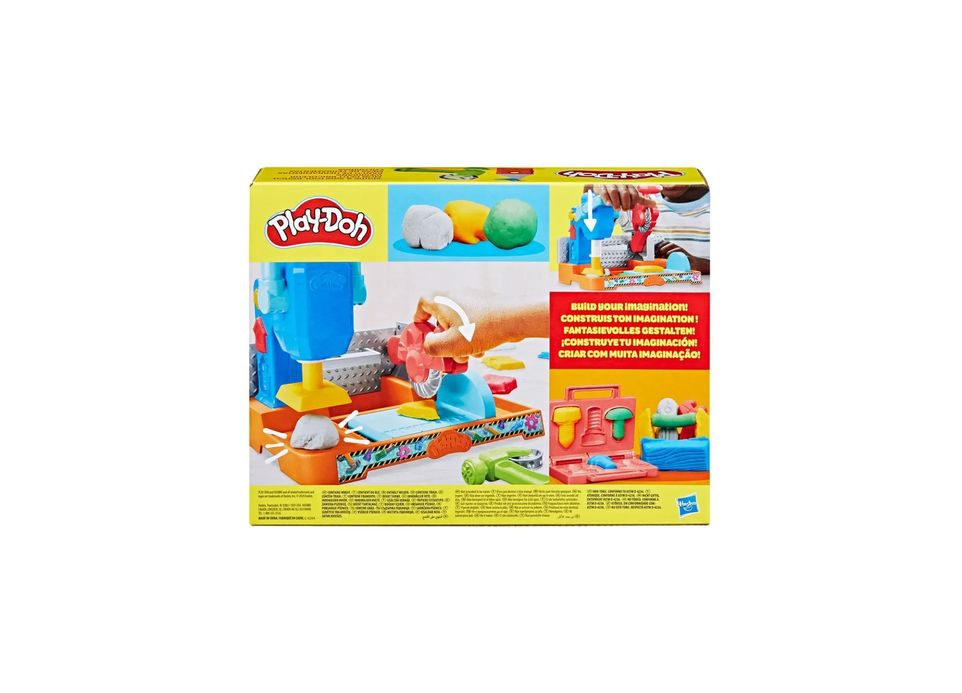 Play-Doh Stamp N Saw Tool Bench Creativity Set