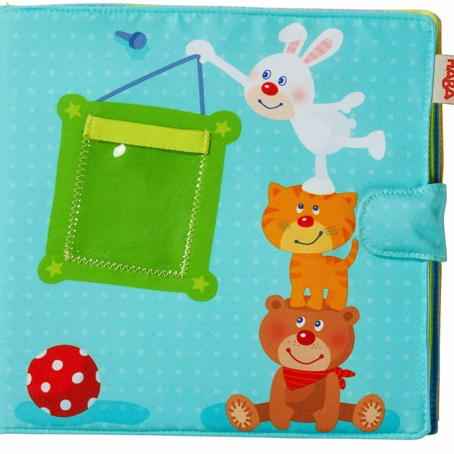 Playmates Interactive Soft Fabric Baby Photo Album