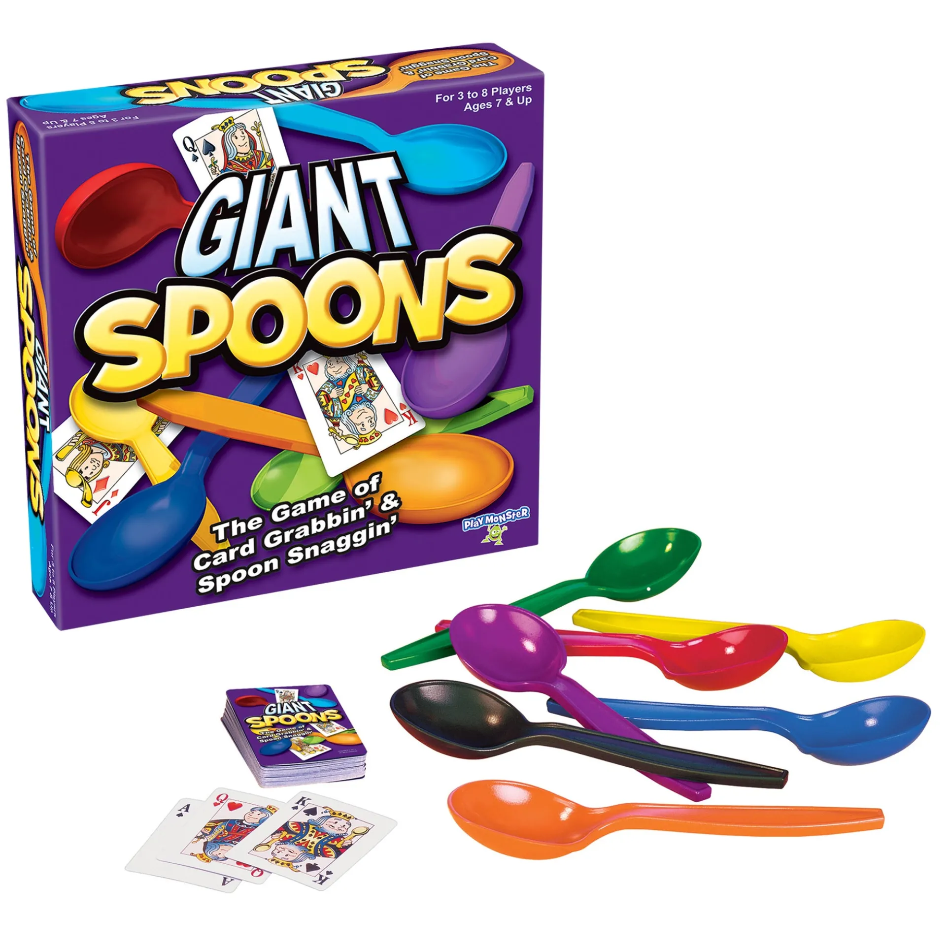 PlayMonster Giant Spoons Card and Spoon Game