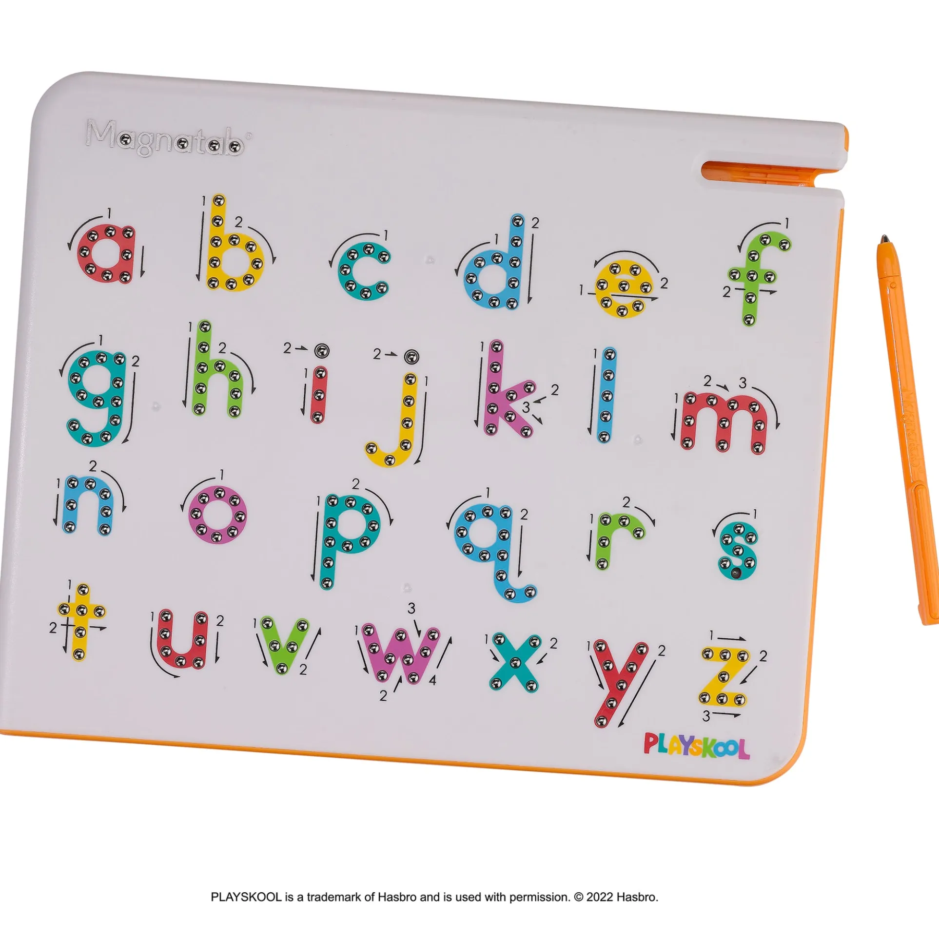 Playskool Original Magnatab A-Z Lowercase - Sensory Learning Tool