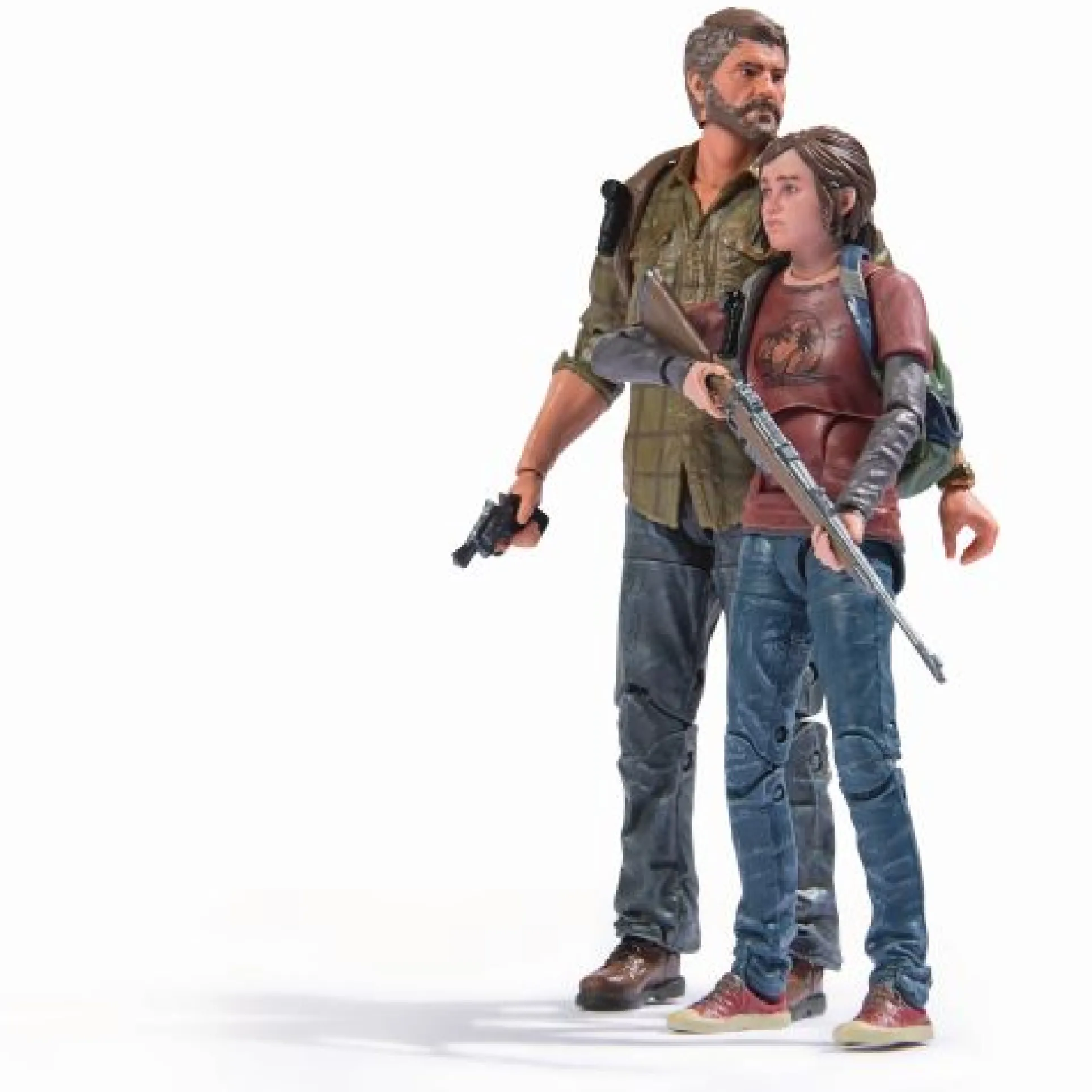 PlayStation The Last of Us 6 Inch Action Figures - Joel & Ellie Collector's Set