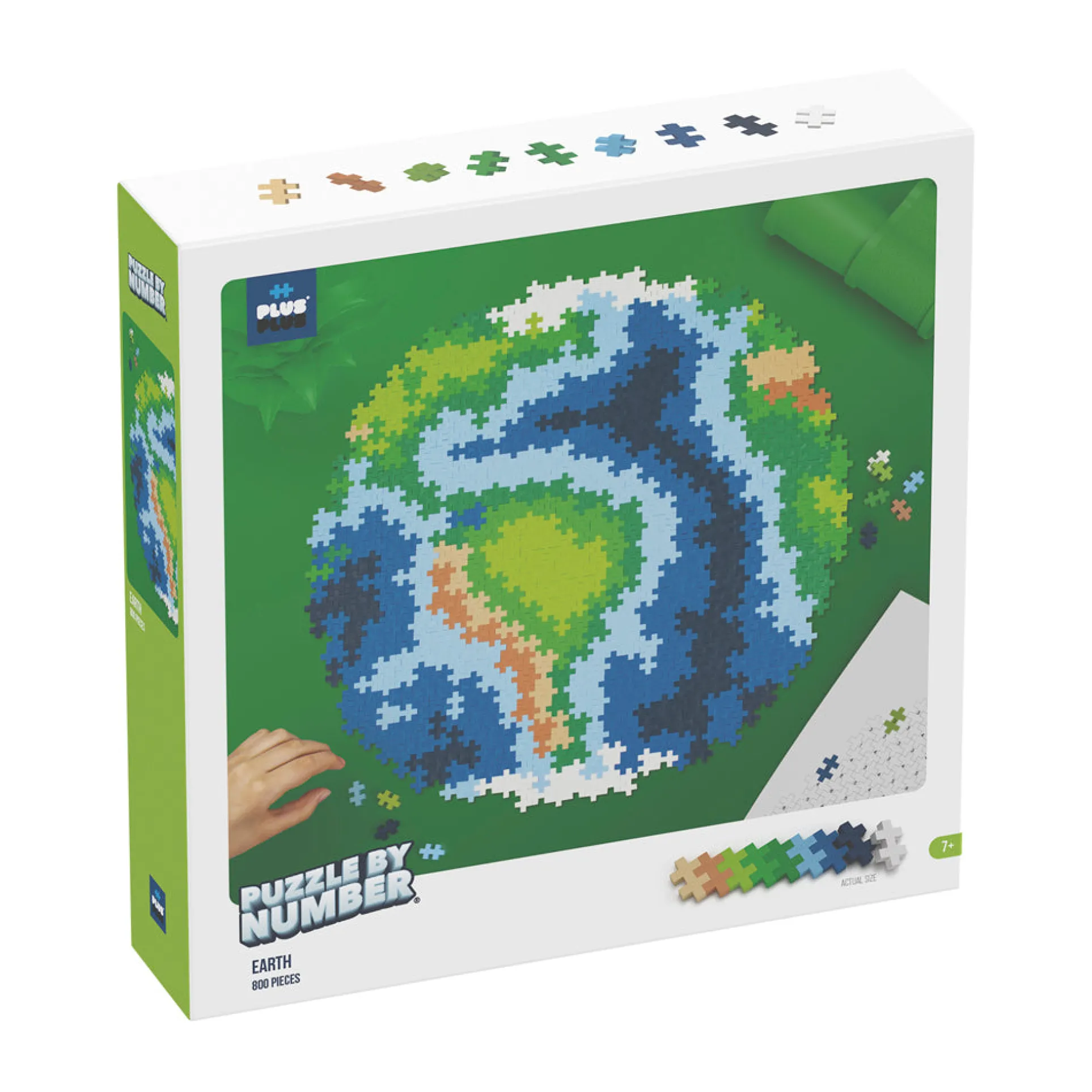 Plus-Plus Earth Theme Puzzle - 800 pc