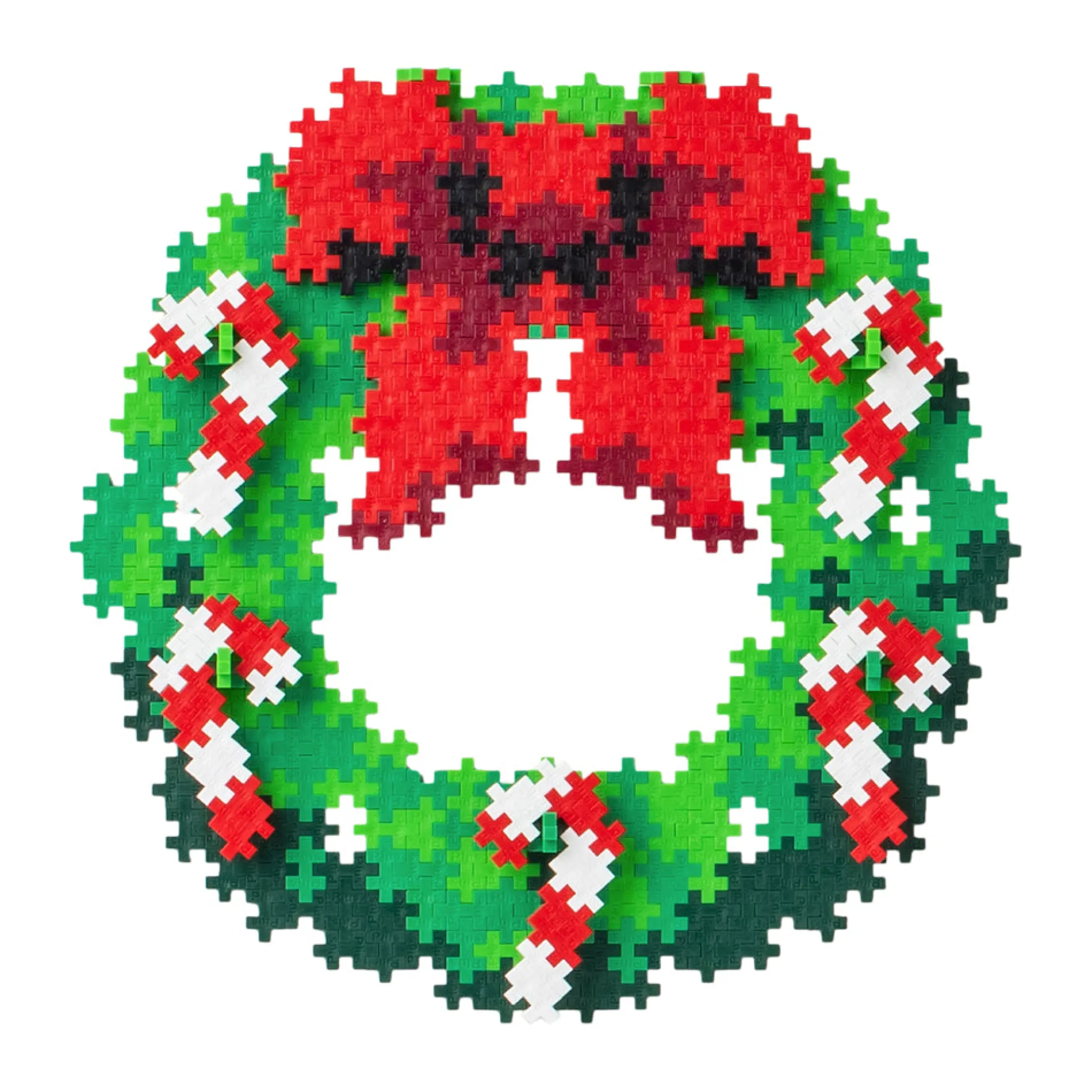 Plus-Plus Wreath Puzzle By Number - 500 pc