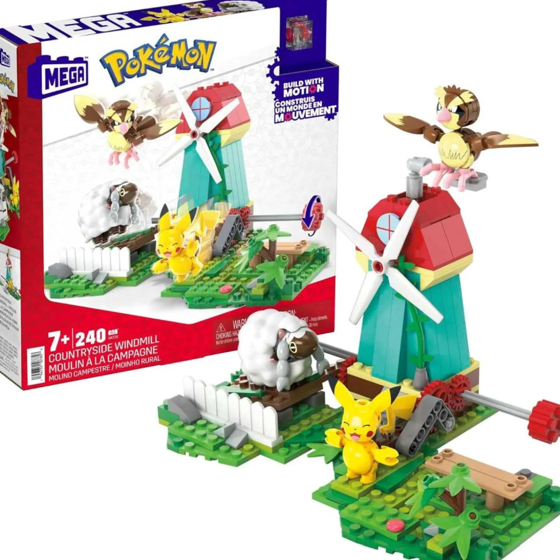 Pokemon Adventure Builder 1101-Piece Training Stadium Playset