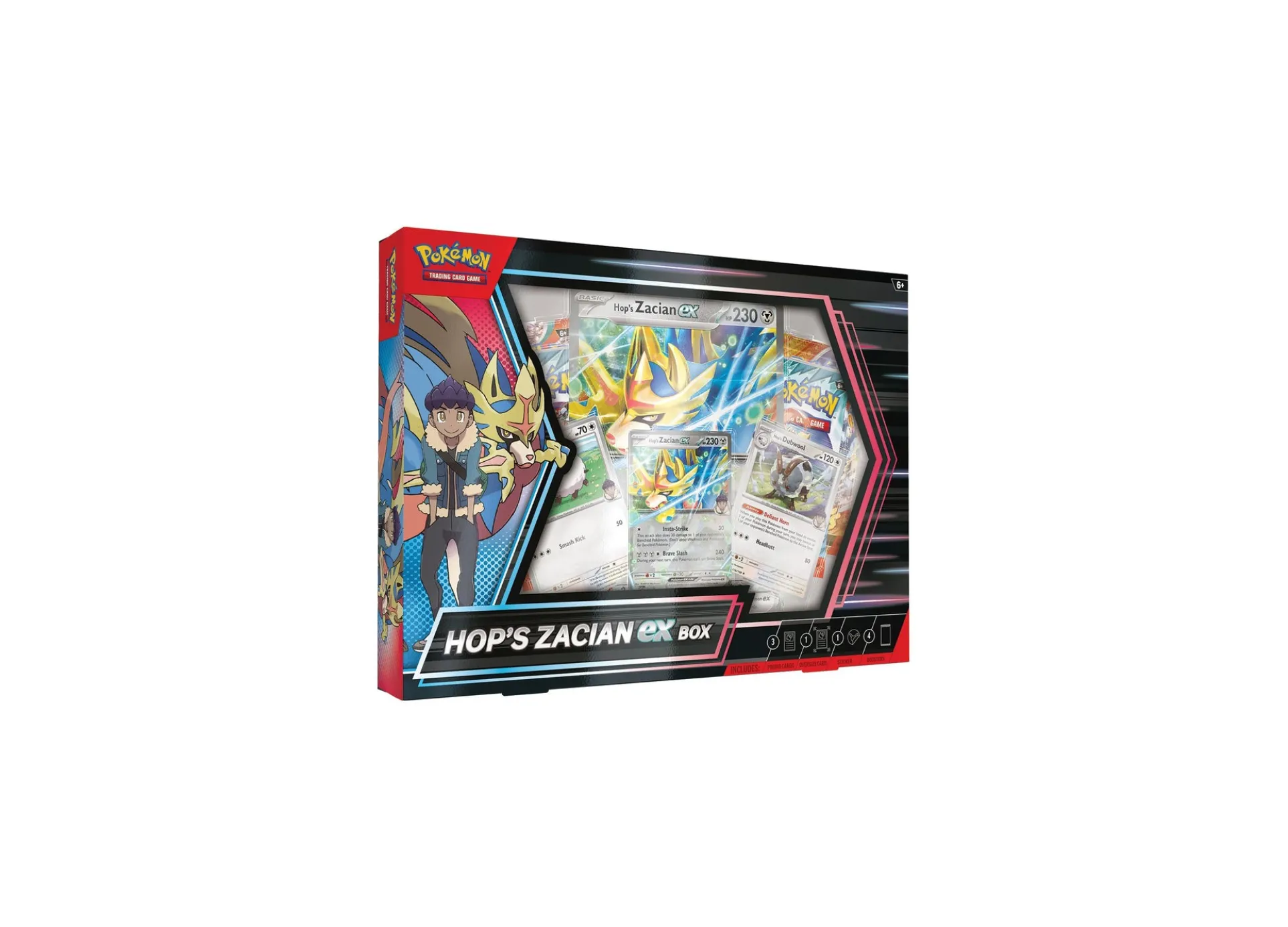 Pokémon Hop's Zacian ex Dynamic Duo Battle Box