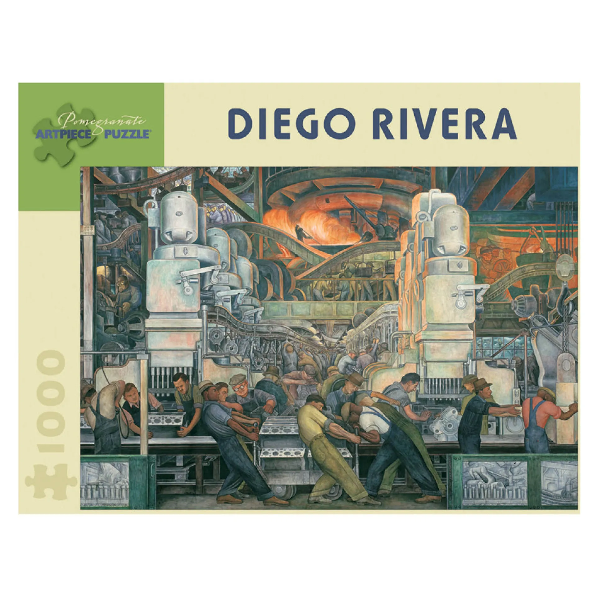 Pomegranate Diego Rivera Detroit Industry Jigsaw Puzzle - 1000 pc