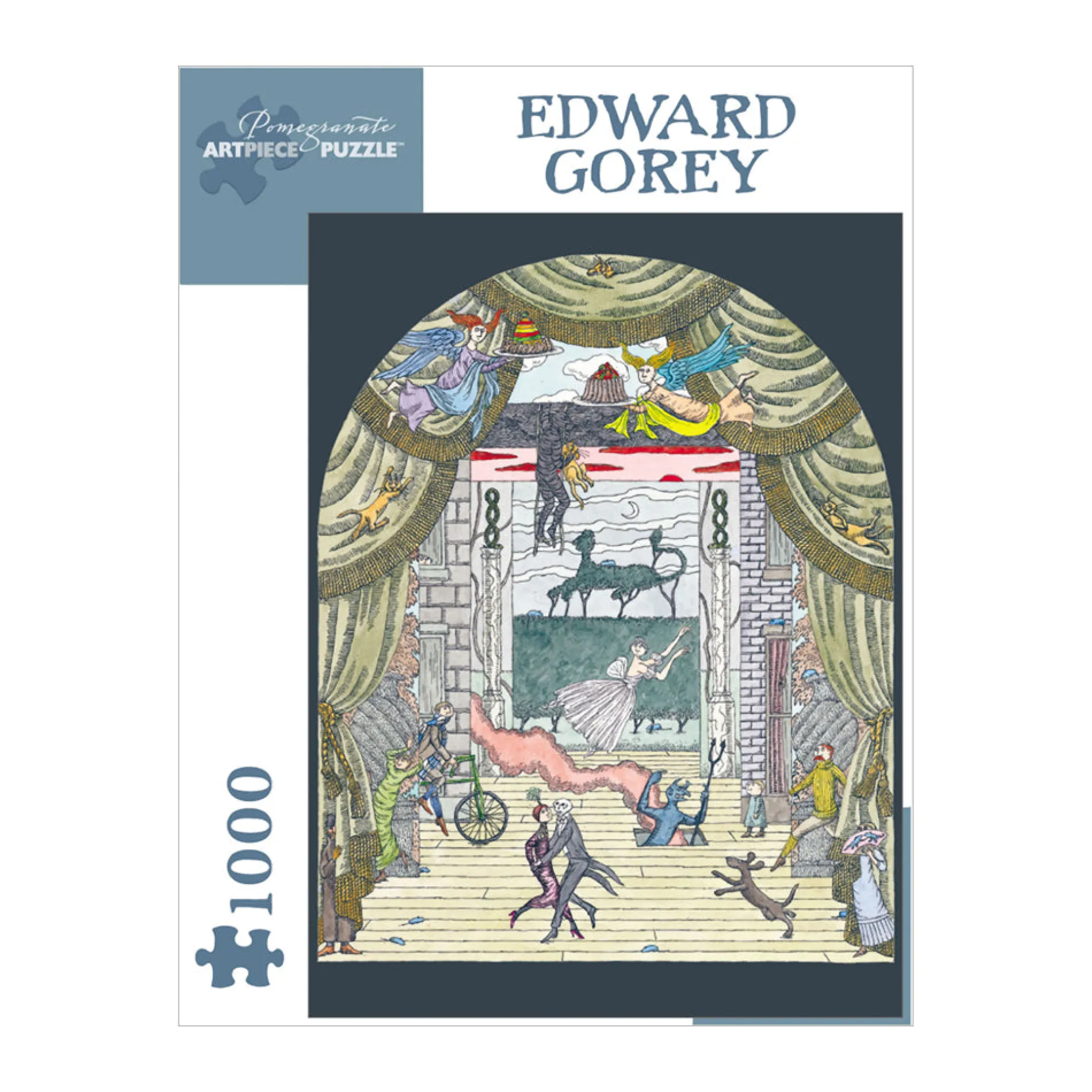 Pomegranate Edward Gorey 'Untitled' Jigsaw Puzzle - 1000 pc