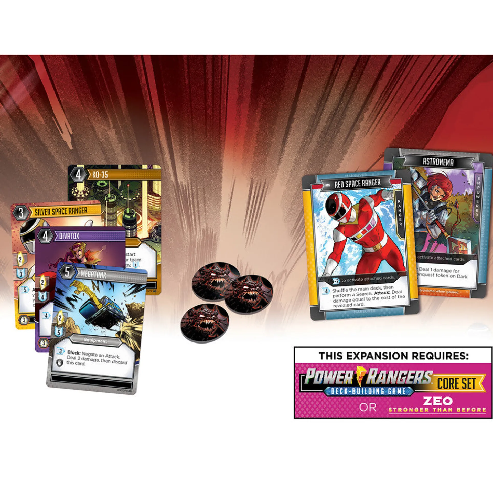 Power Rangers Deck-Building Game: Flying Higher Expansion Set