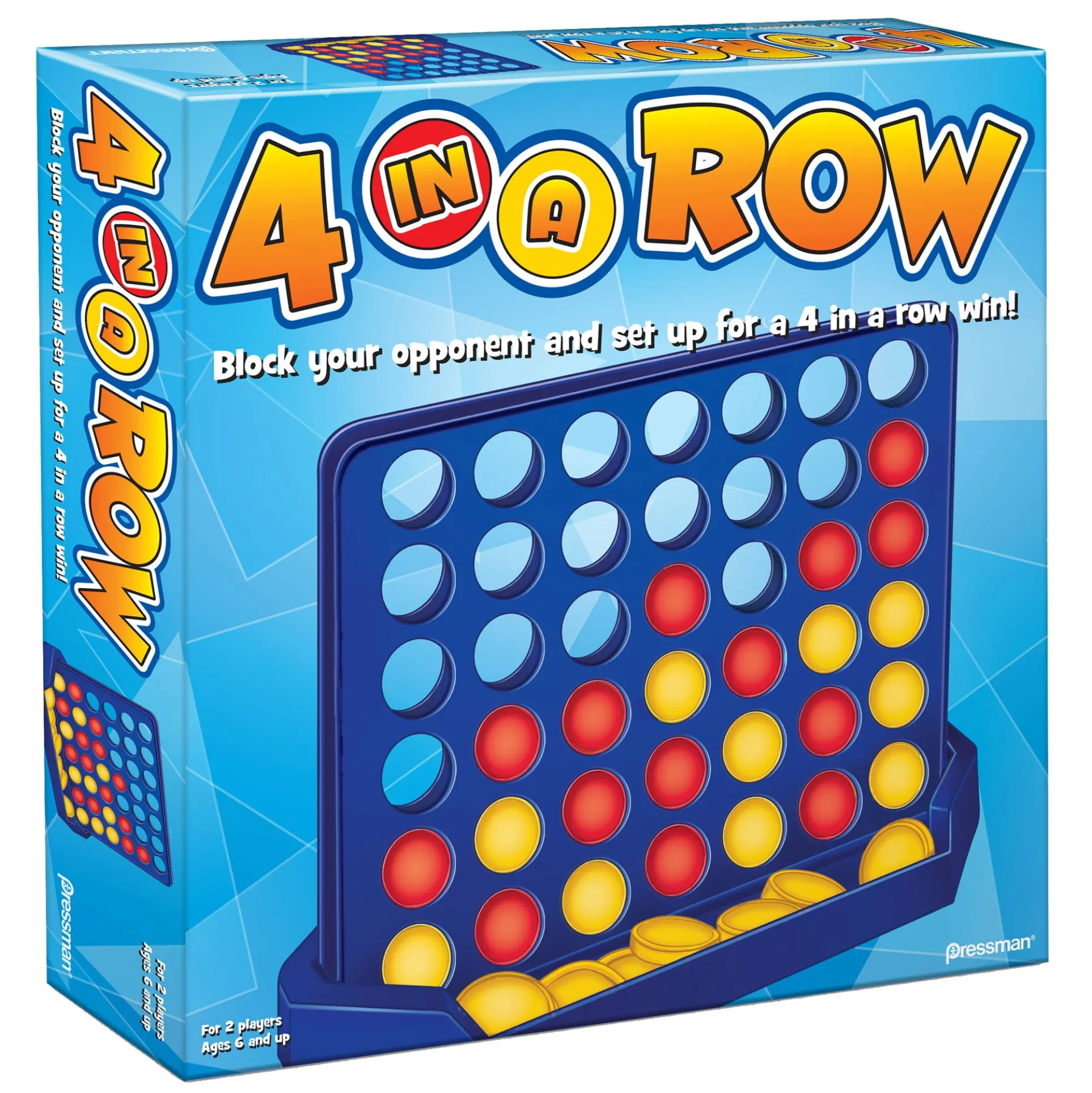 Pressman 4 In A Row Classic Strategy Game