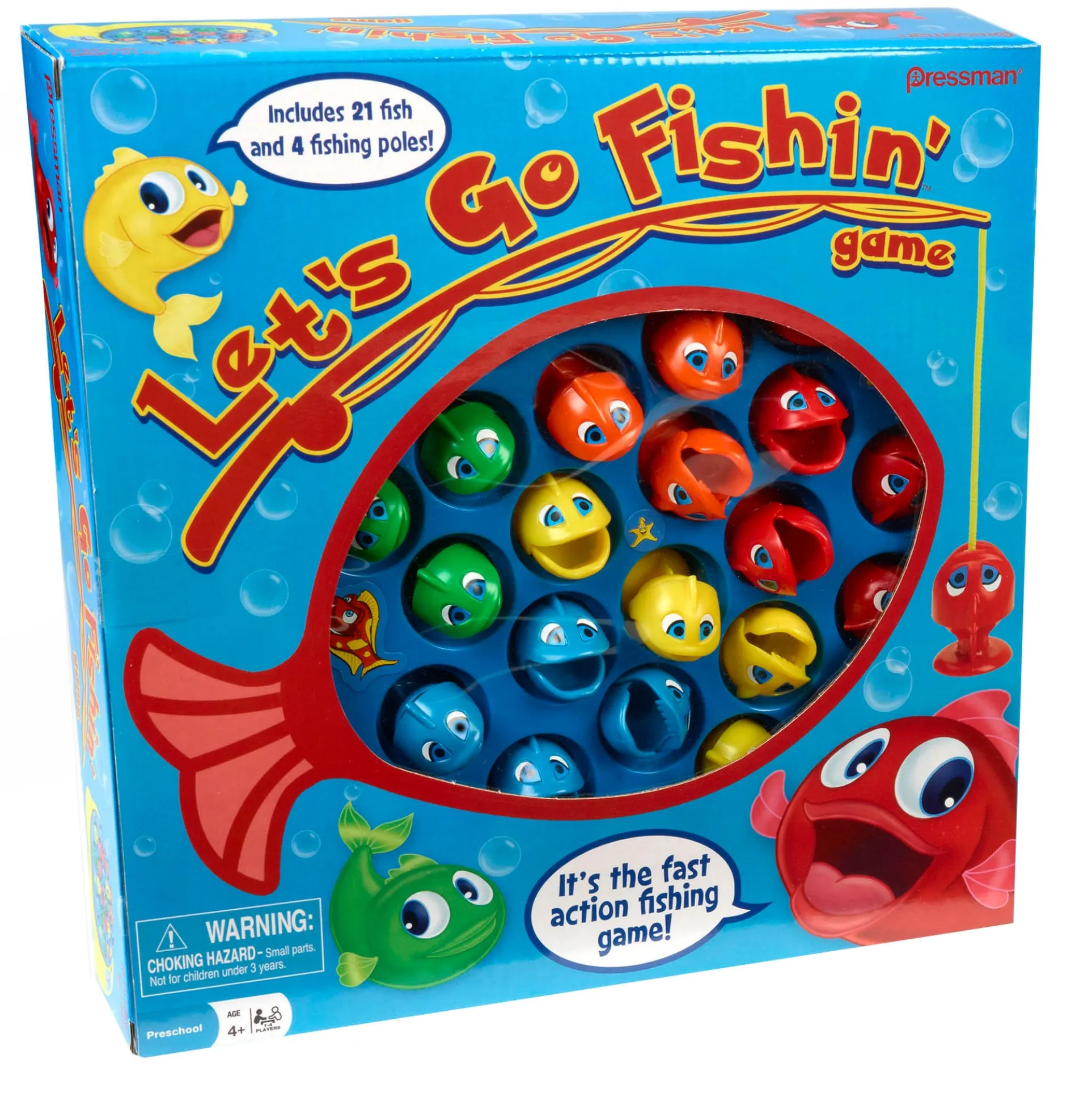 Pressman Let's Go Fishin' Deluxe Edition Board Game