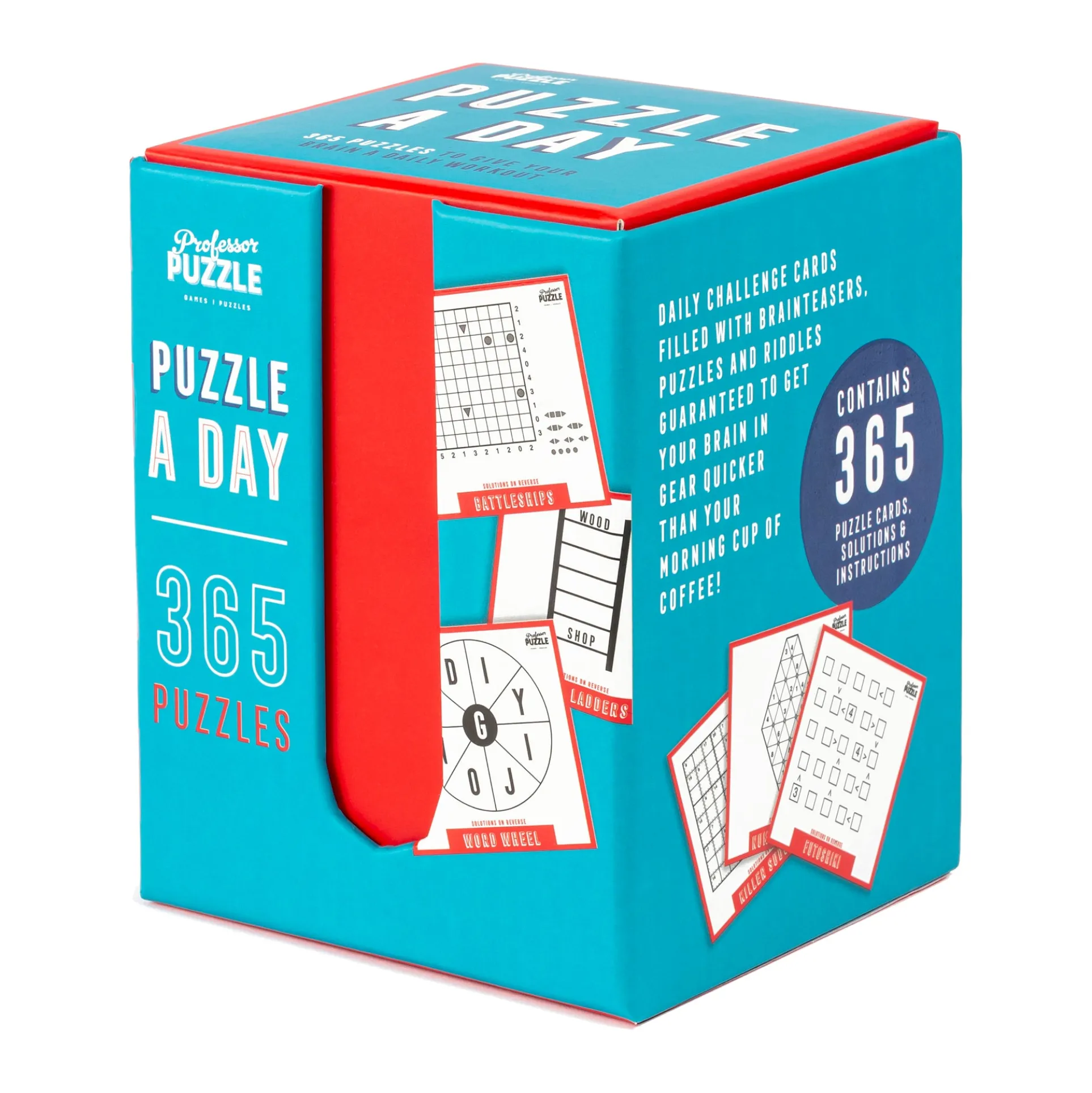 Professor Puzzle 365 Challenge Brain Teasers Set