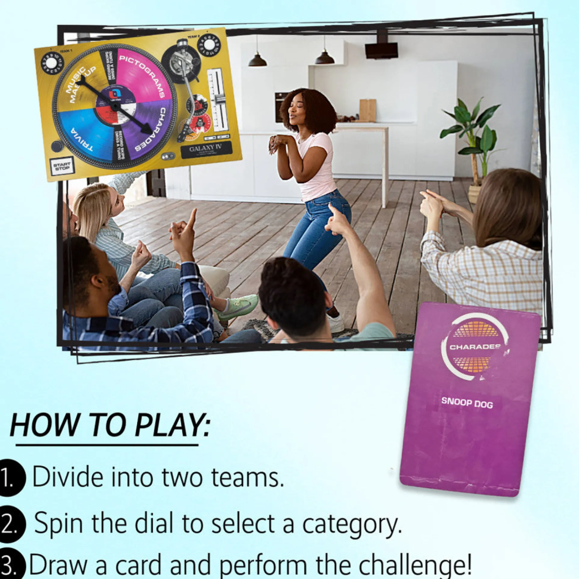 Project Genius: Off the Record - 80's & 90's Music Party Game