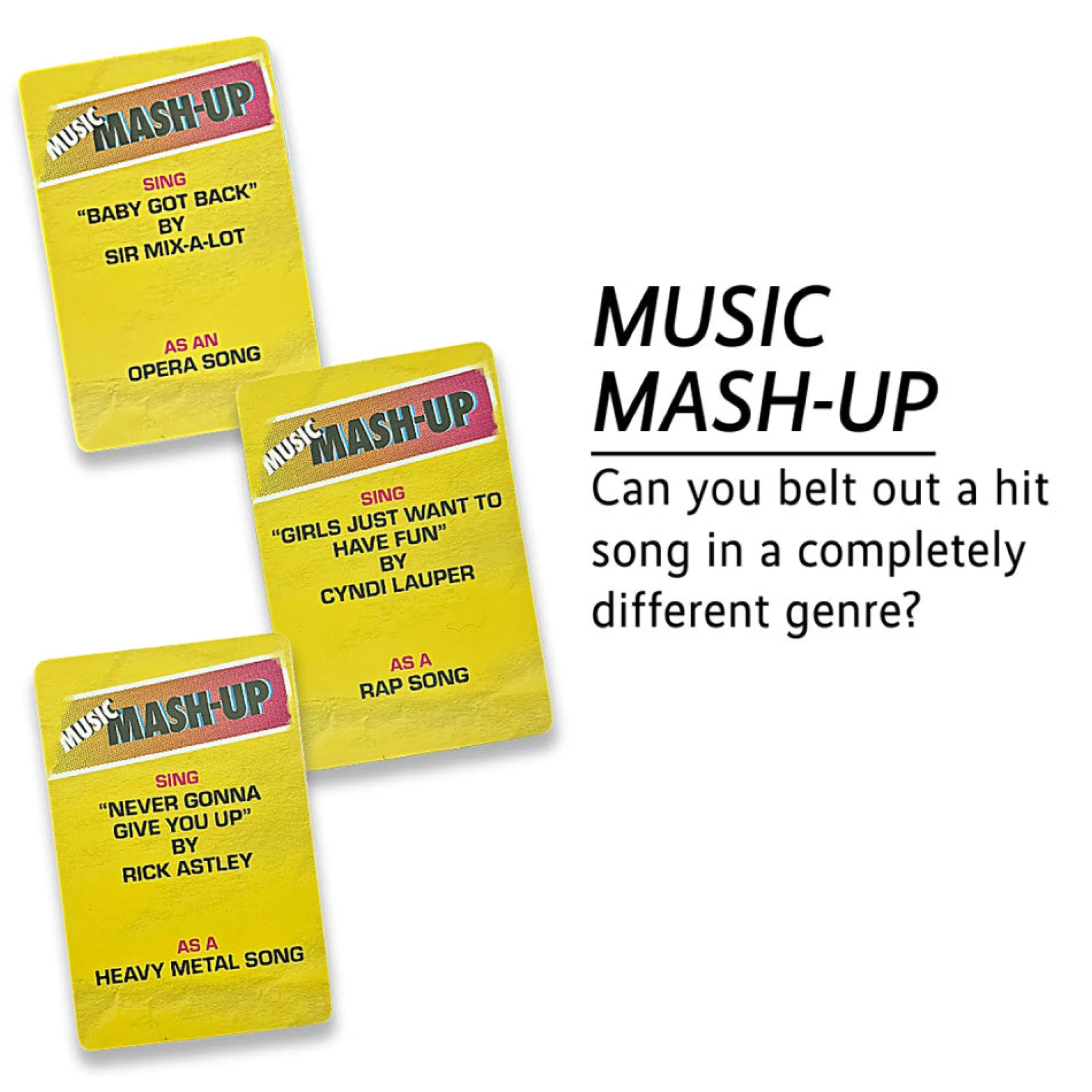 Project Genius: Off the Record - 80's & 90's Music Party Game