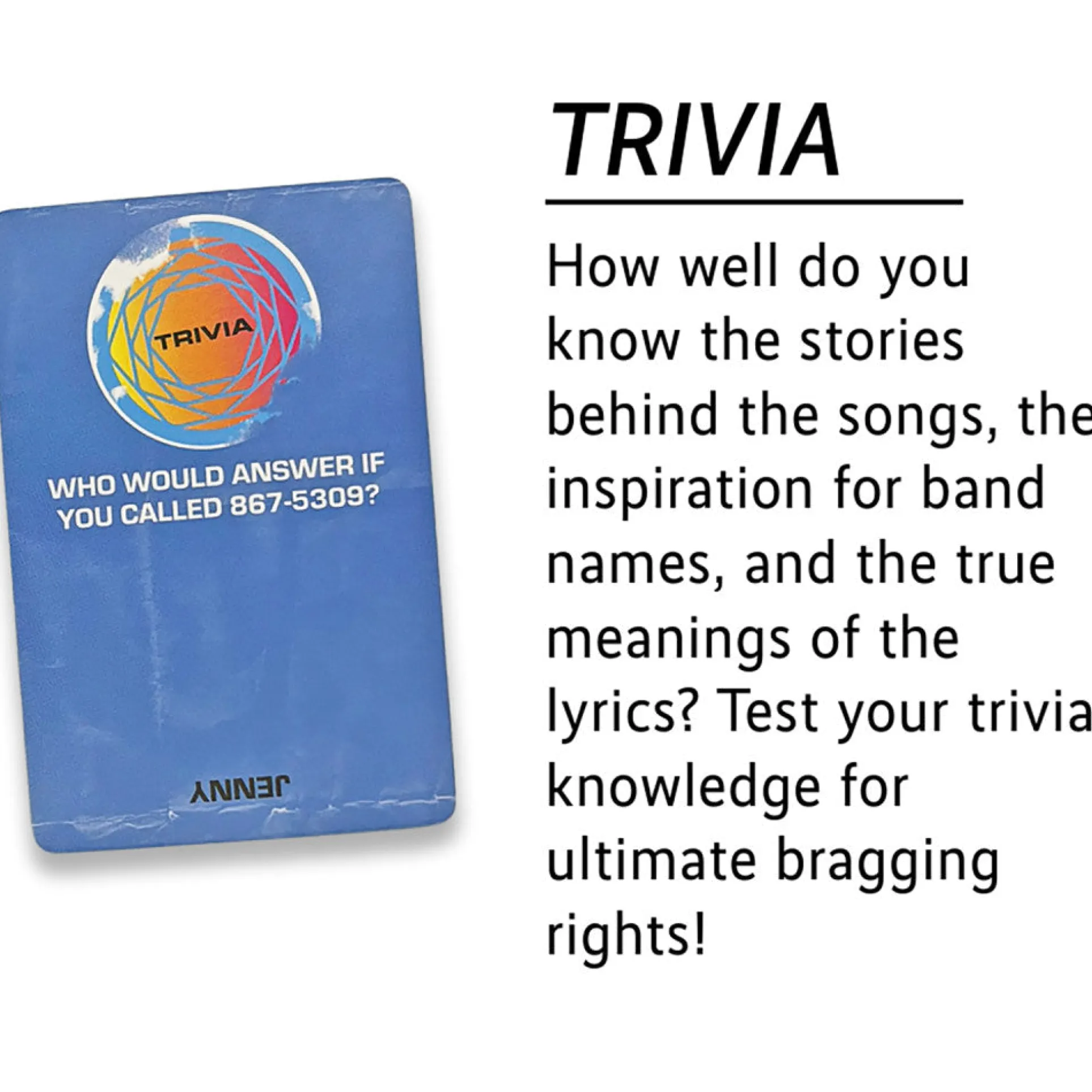 Project Genius: Off the Record - 80's & 90's Music Party Game