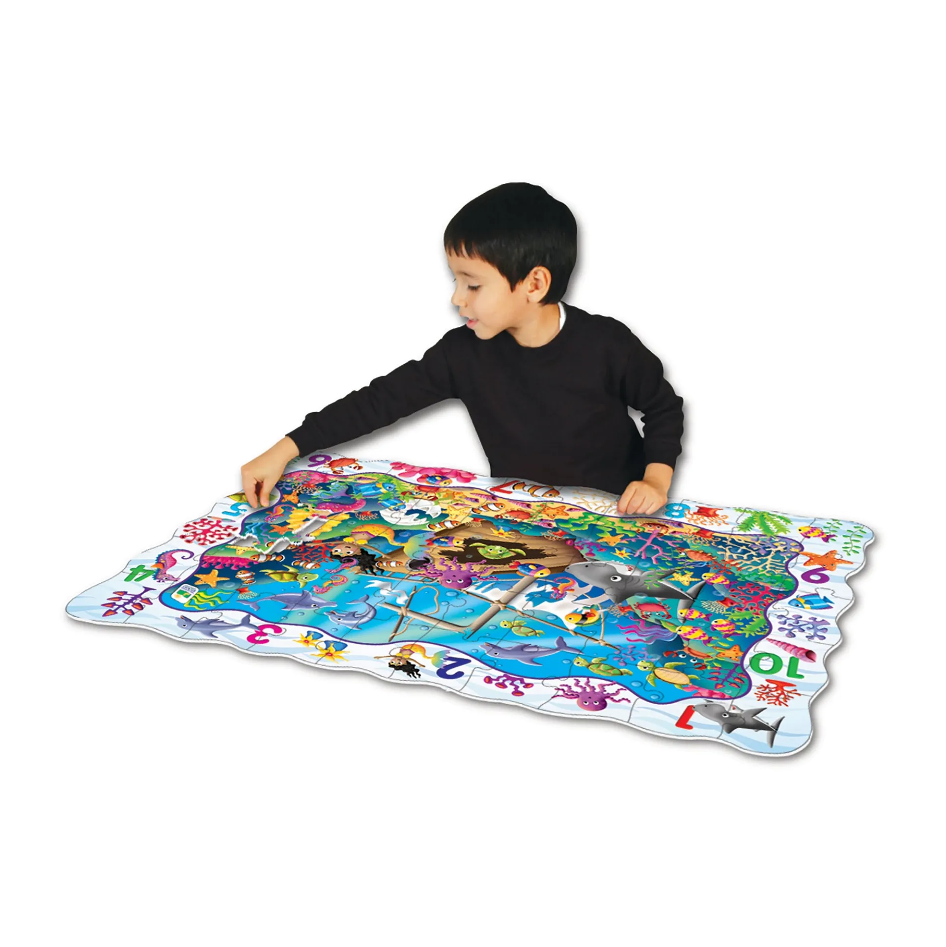 Puzzle Doubles! Find It Underwater Adventure - 50 pc