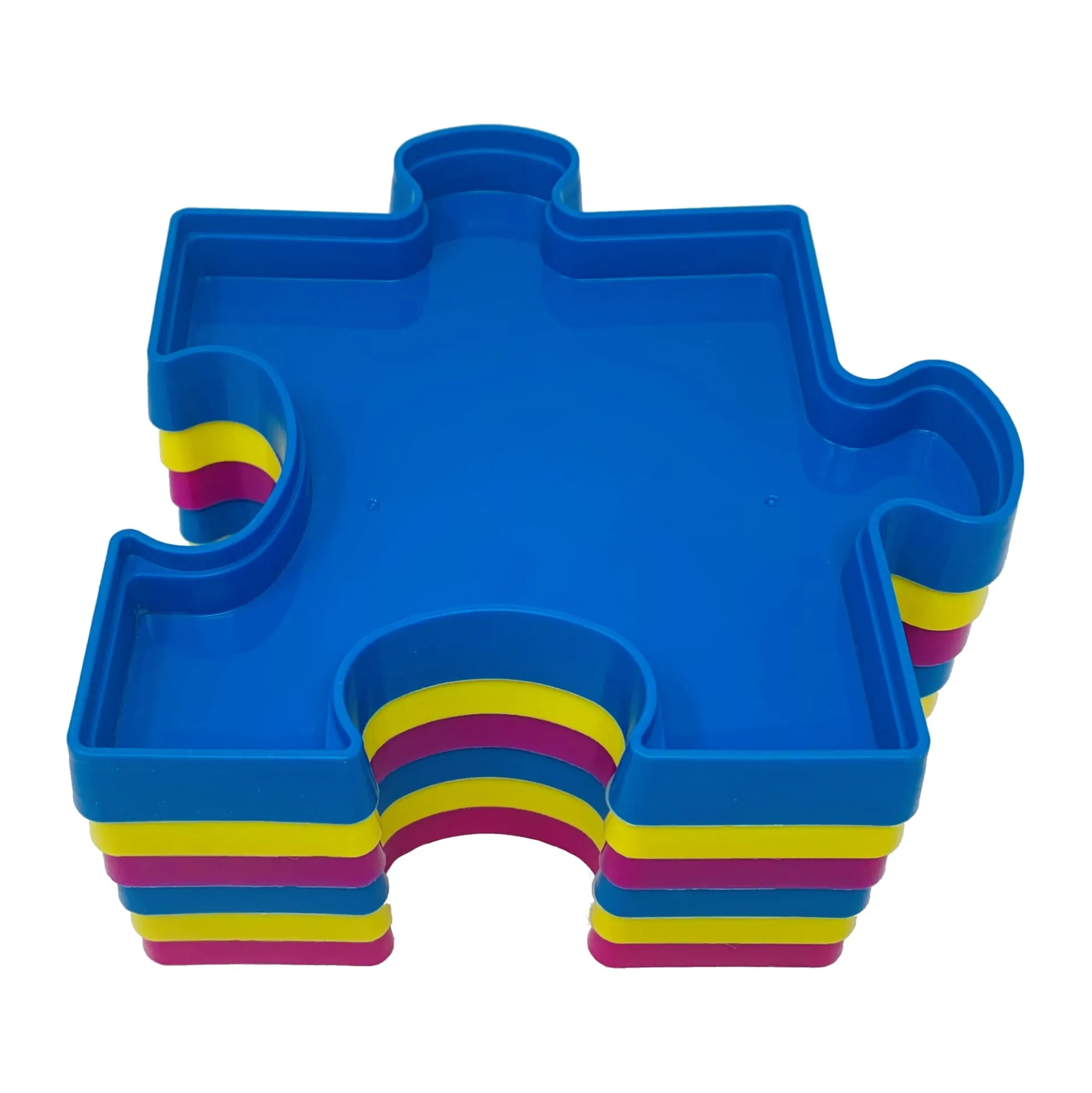 Puzzle Sort & Save Colorful Organizing Trays