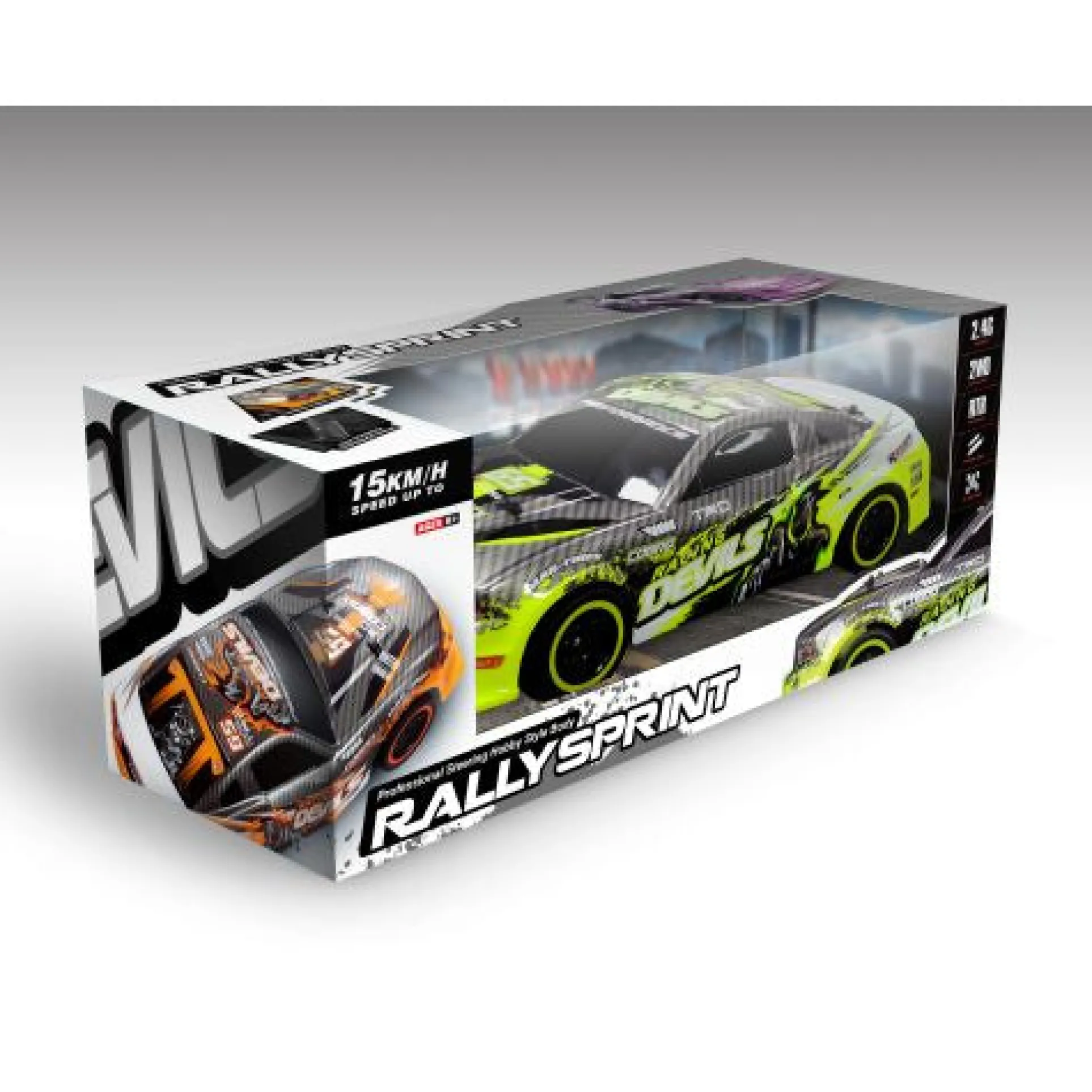 RC Devils High-Speed On-Road Car - 1:10 Scale - Radio Controlled