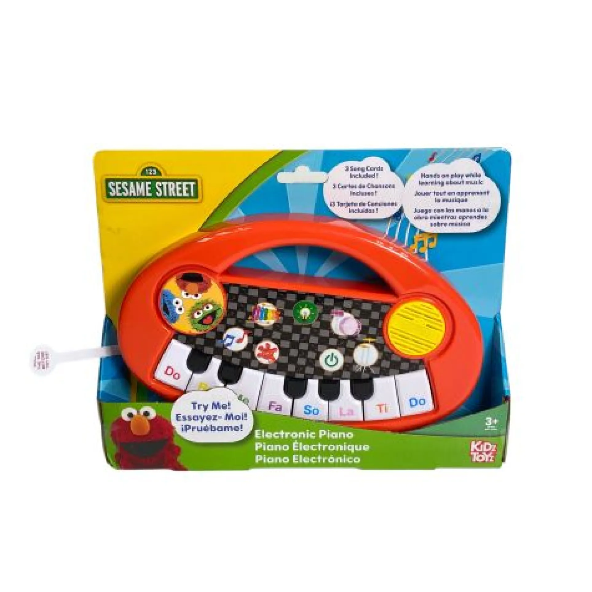 Sesame Street Compact Music Time Keyboard for Kids