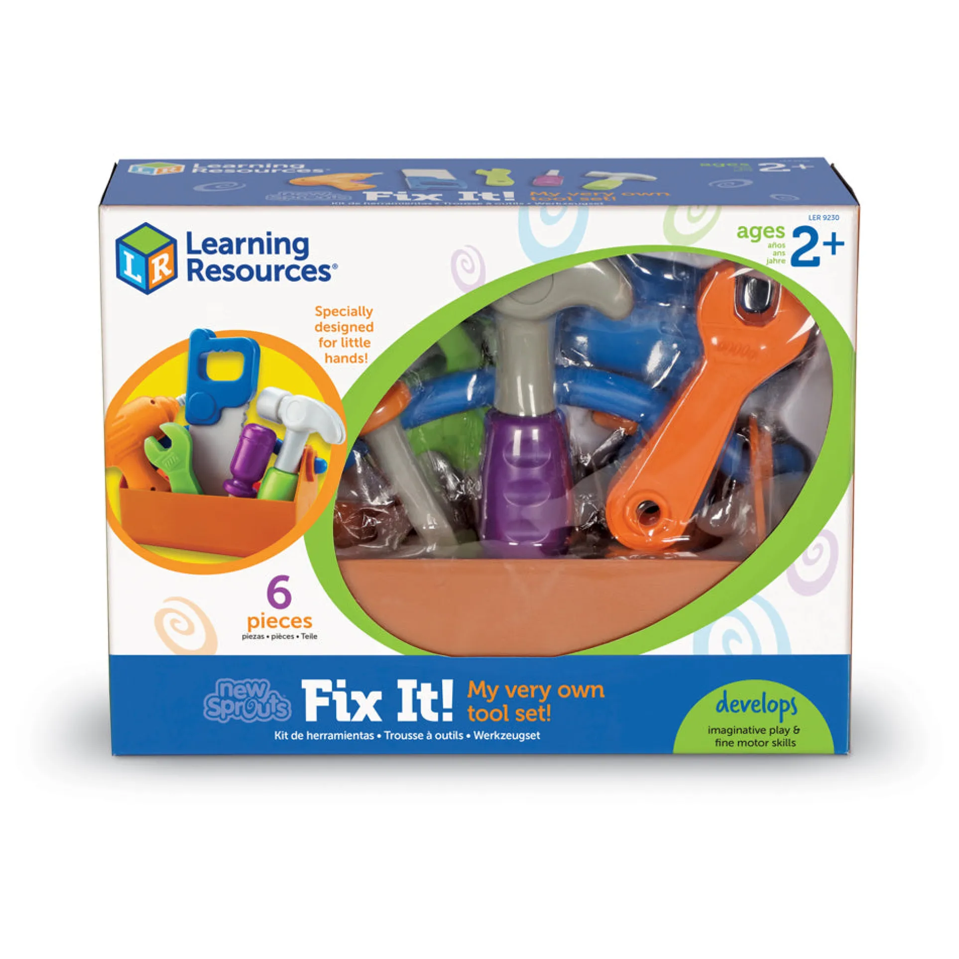 Learning Resources New Sprouts Fix It! - Toddler Tool Set